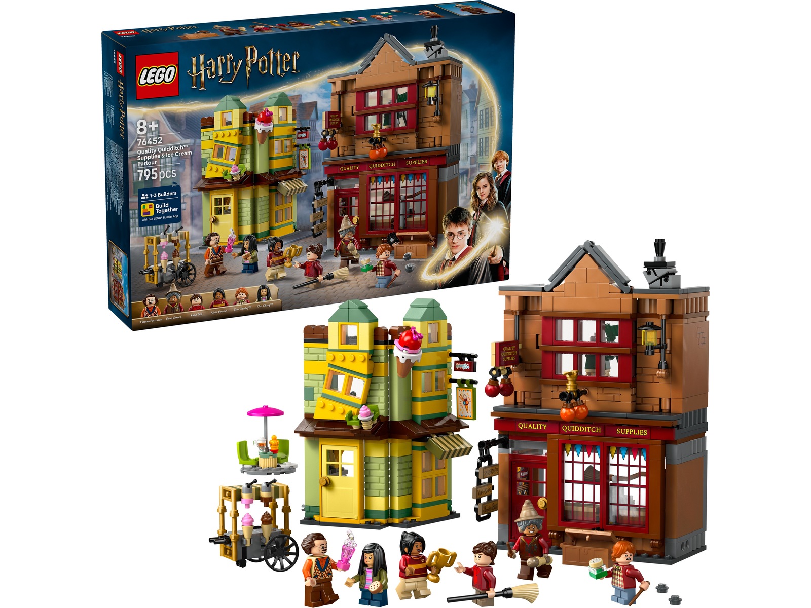 LEGO Harry Potter kvalitetsutrustning till quidditch och glassbar 76452 LEGO