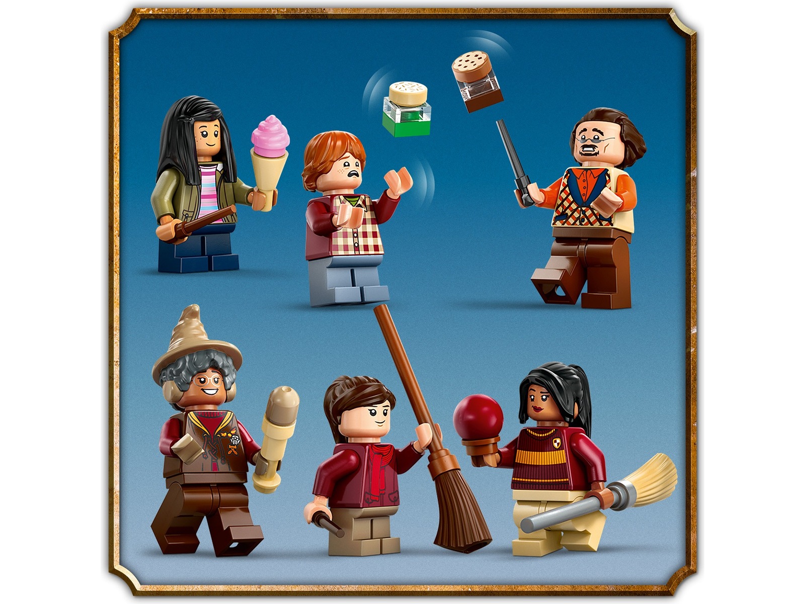 LEGO Harry Potter kvalitetsutrustning till quidditch och glassbar 76452 LEGO