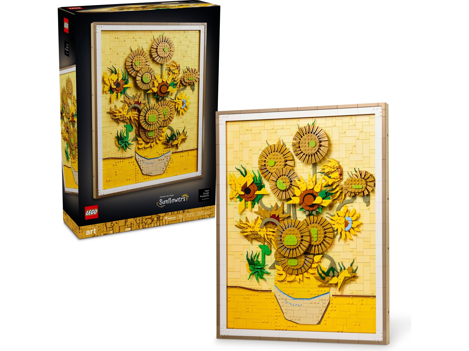 LEGO ART Vincent van Gogh – solrosor 31215 LEGO