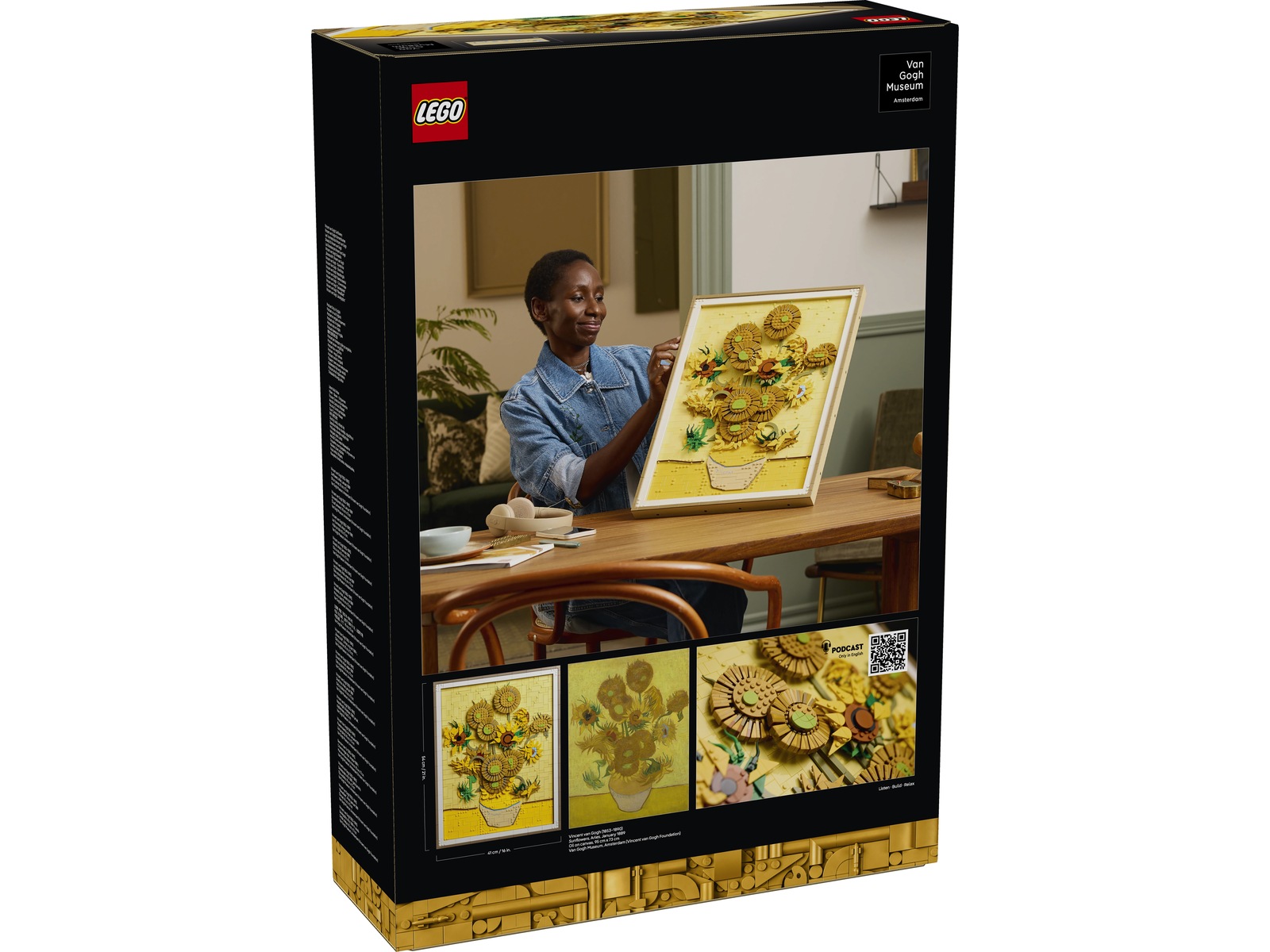 LEGO ART Vincent van Gogh – solrosor 31215 LEGO