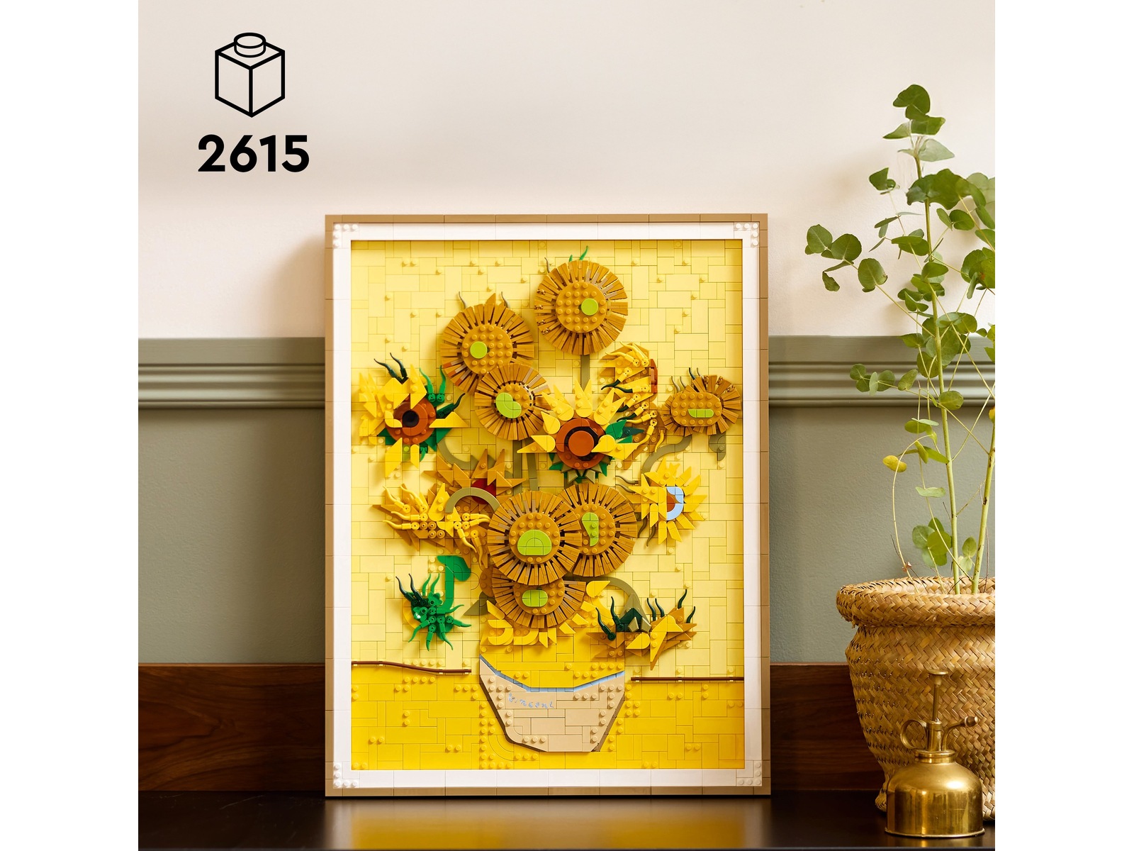 LEGO ART Vincent van Gogh – solrosor 31215 LEGO