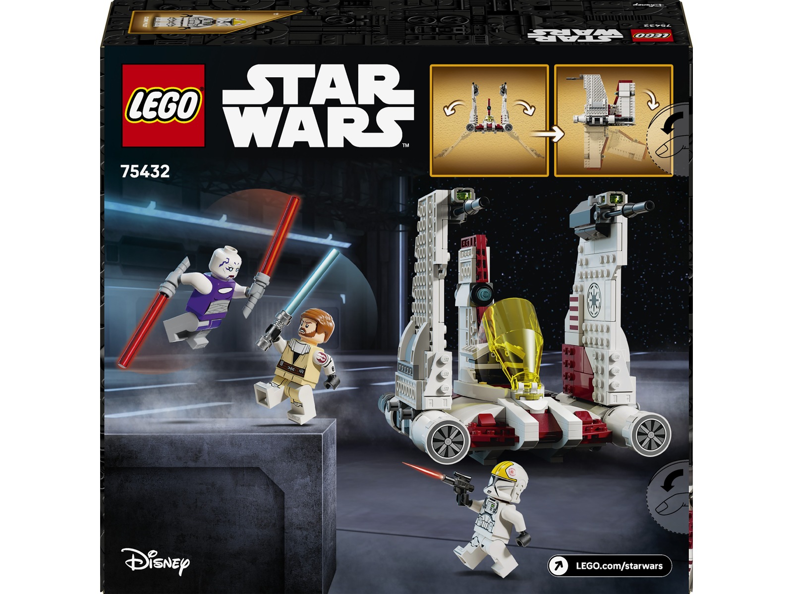 LEGO Star Wars: The Clone Wars V-19 Torrent-stjärnjägare 75432 LEGO