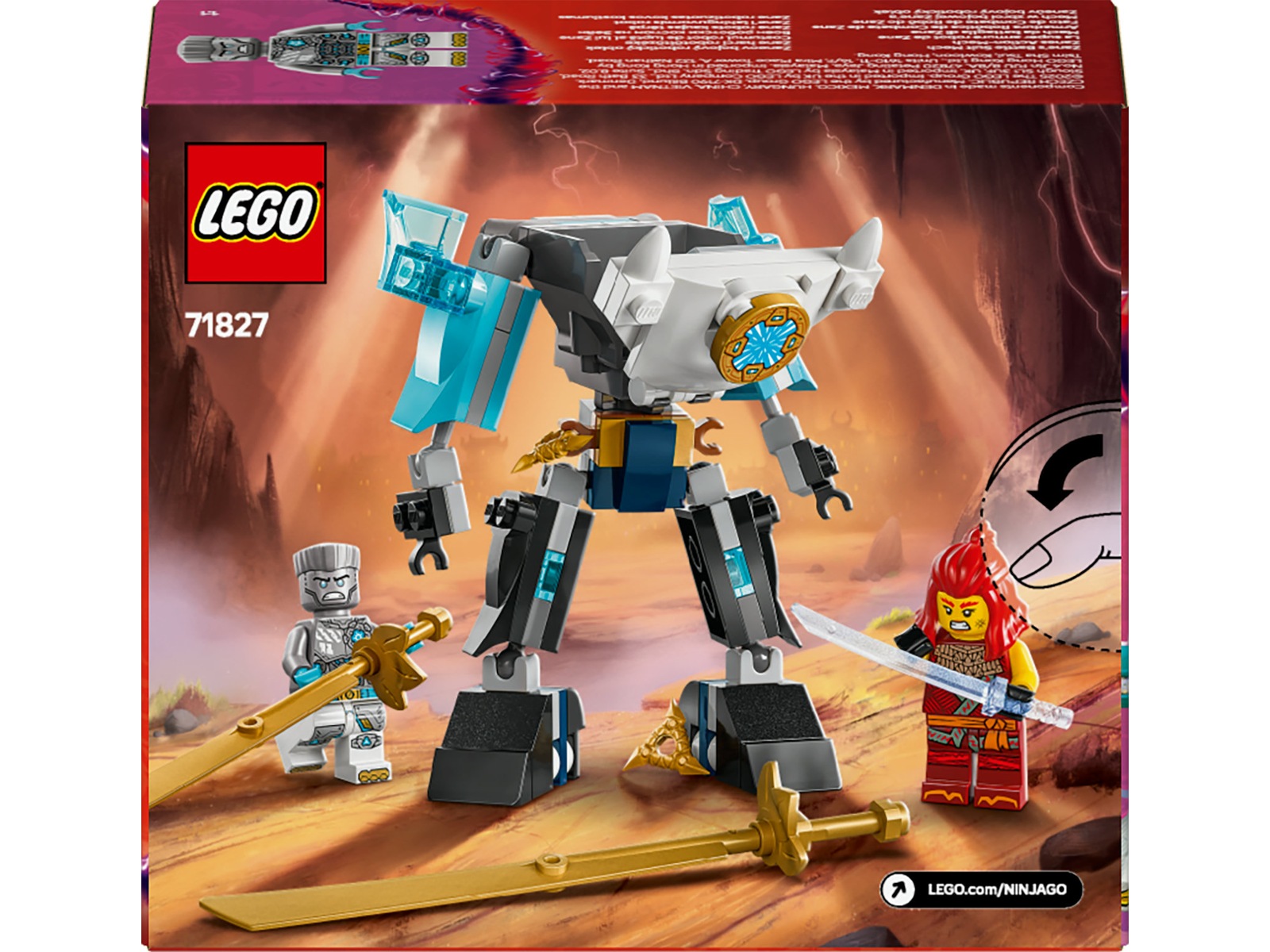 LEGO Ninjago Zanes stridsrobotdräkt 71827 LEGO