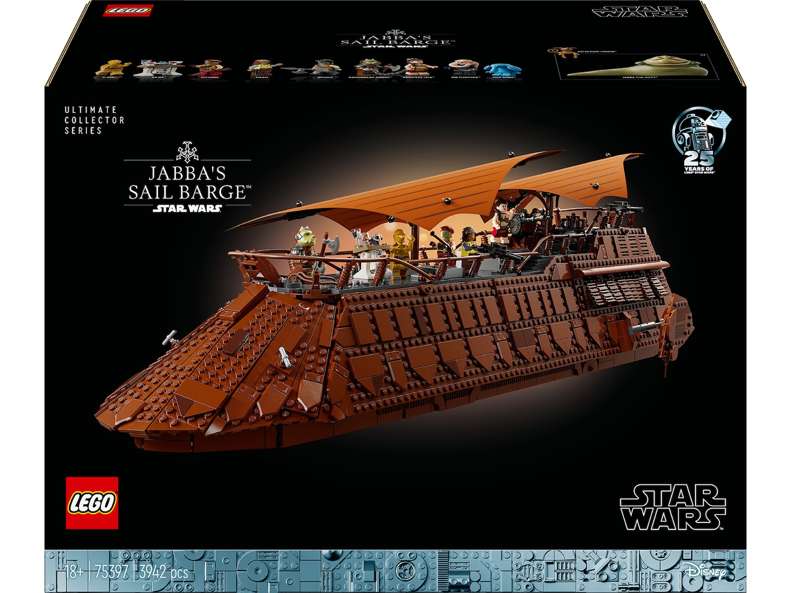 LEGO Star Wars Jabba's Sail Barge 75397 LEGO