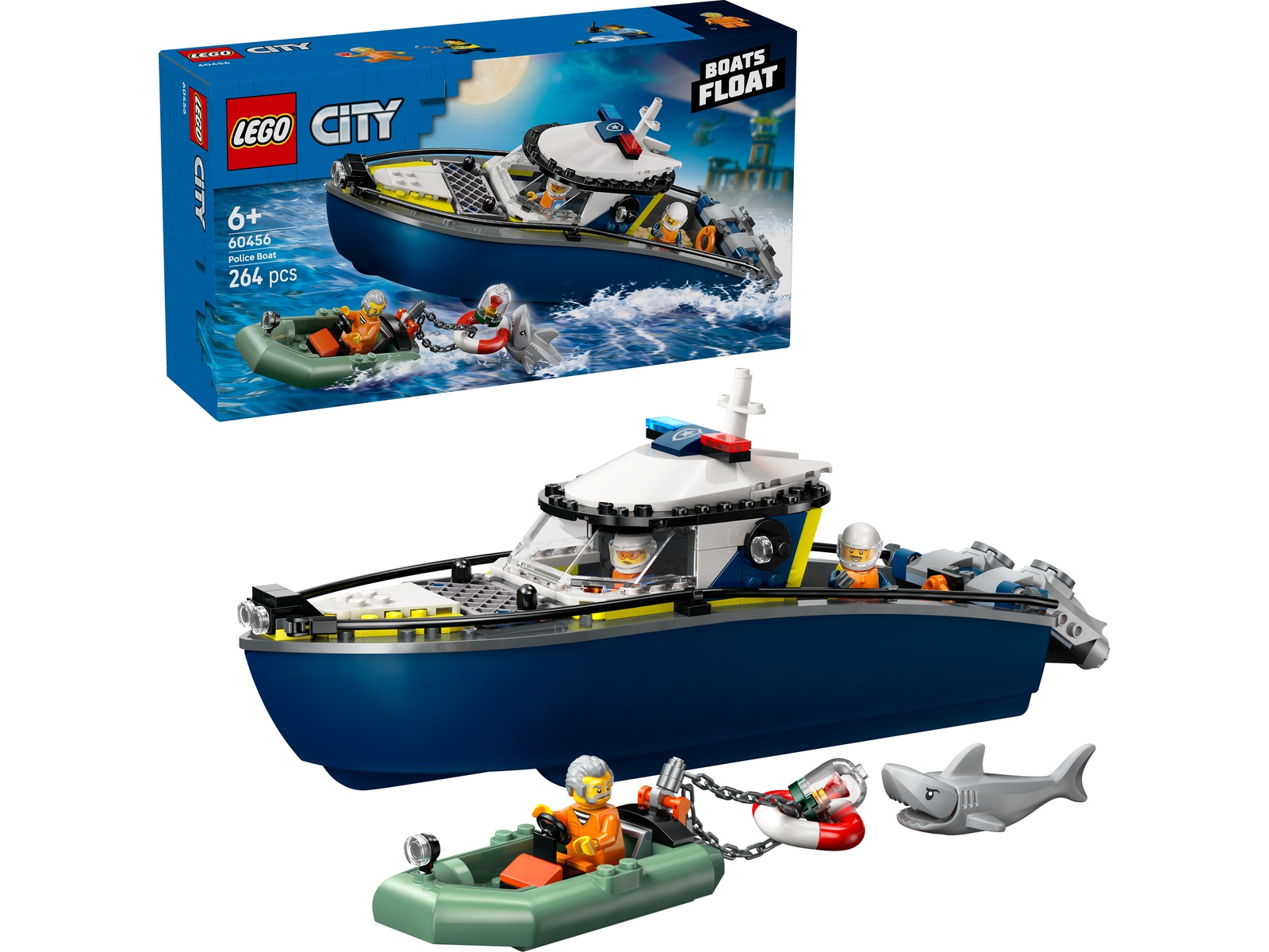 LEGO City polisens båtjakt 60456 LEGO