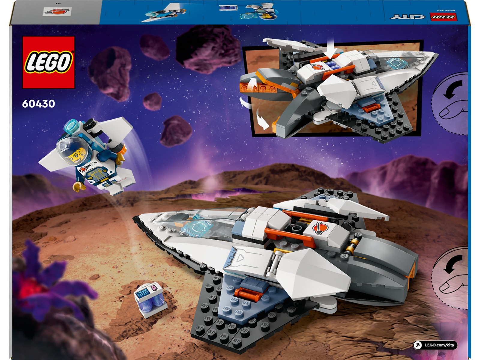LEGO City Space intergalaktiskt rymdskepp 60430 LEGO