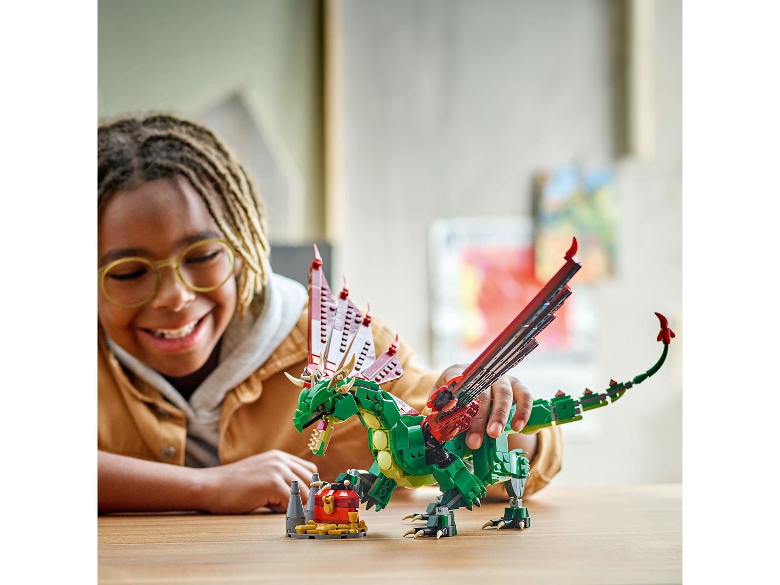 LEGO Creator medeltida drake 31161 LEGO