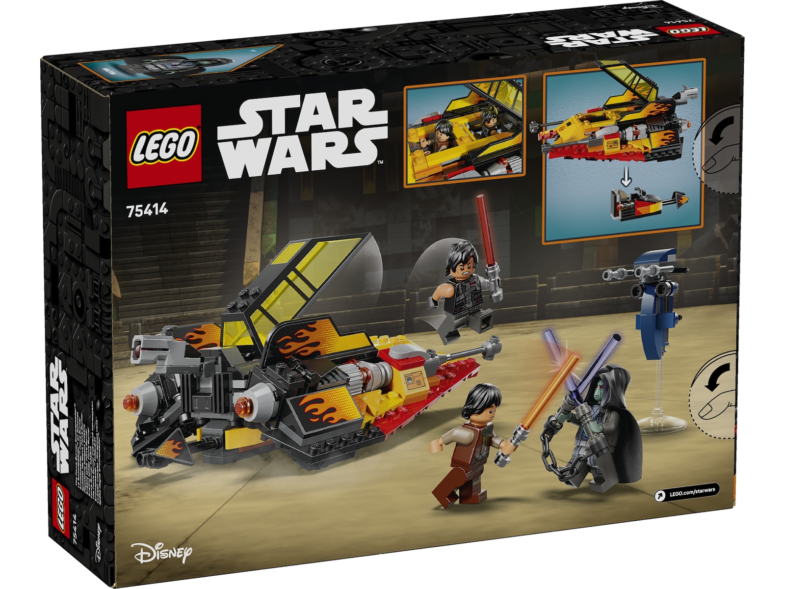 LEGO Star Wars Kraftens flamma-snowspeeder 75414 LEGO
