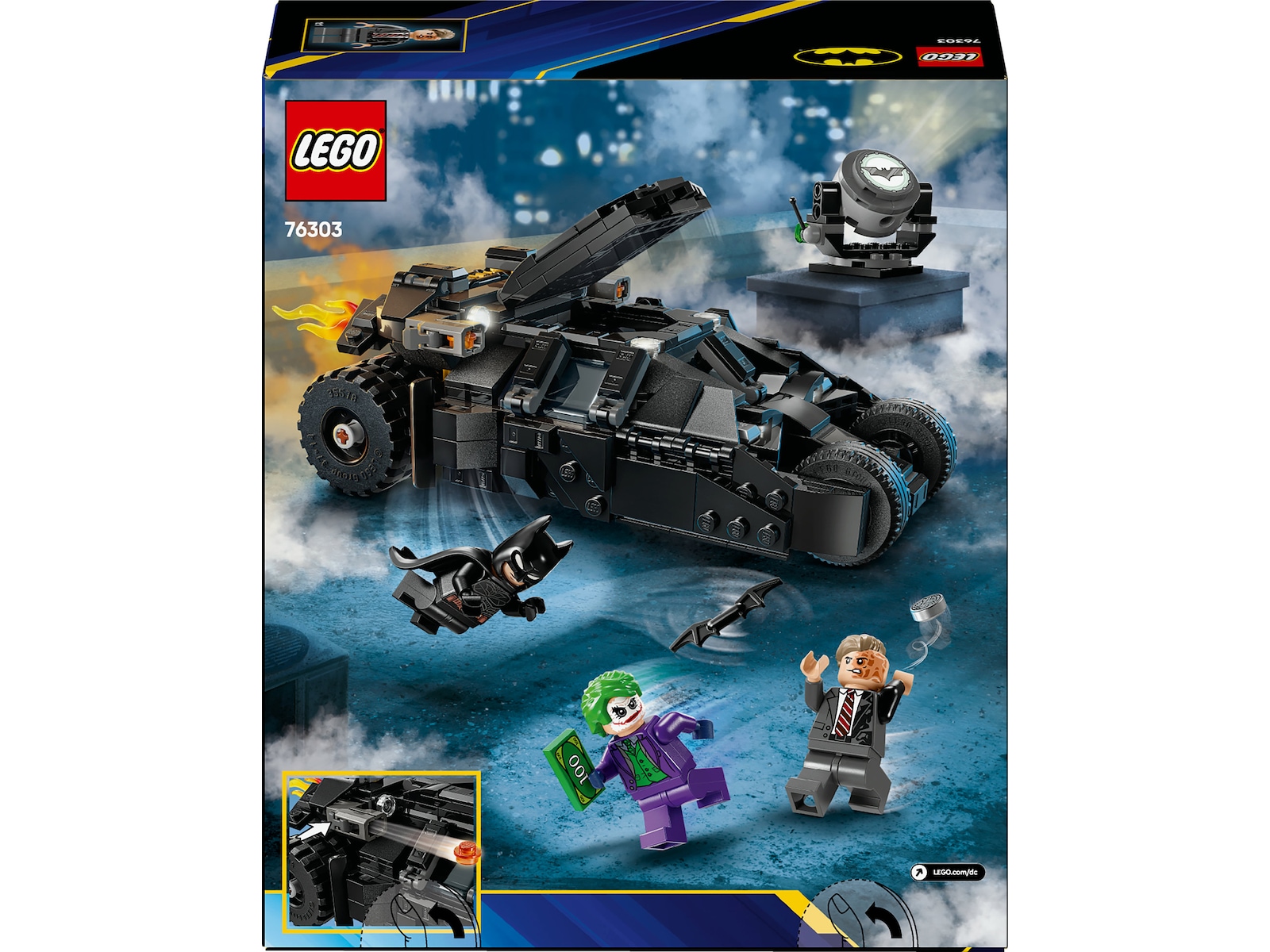 LEGO Super Heroes Batmans Tumbler mot Two-Face och Jokern 76303 LEGO