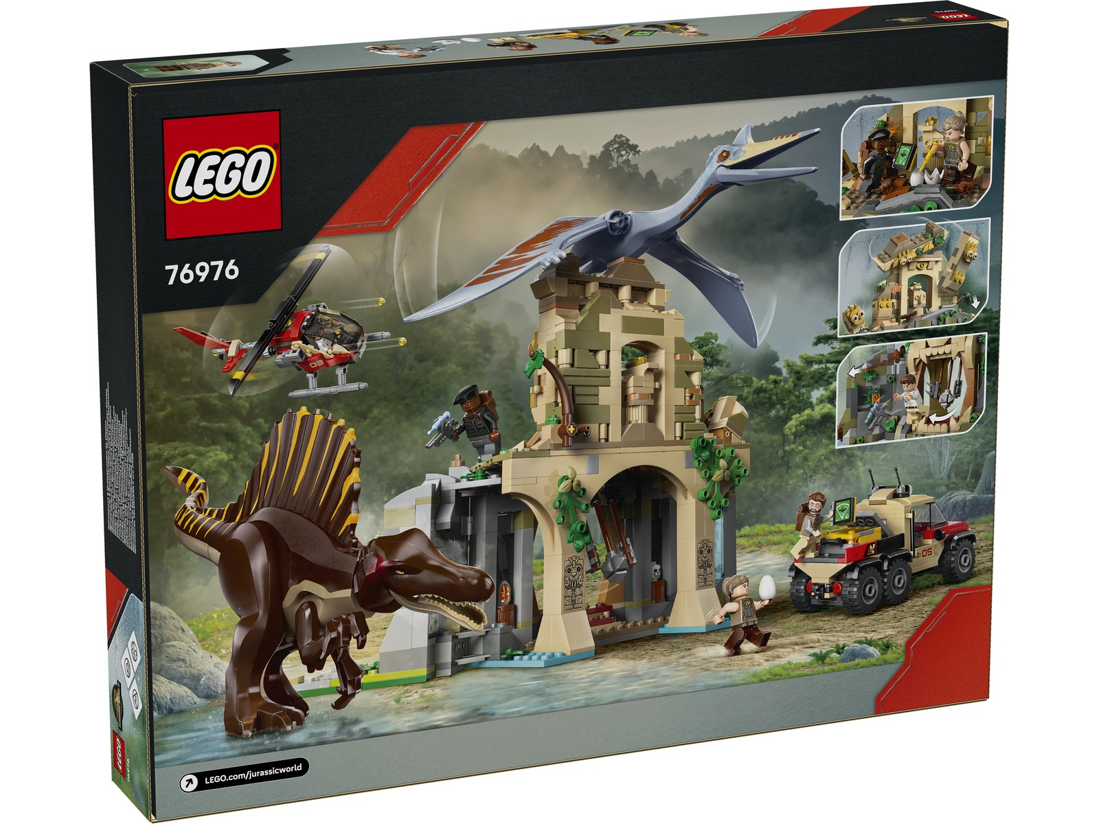 LEGO Jurassic World helikopteruppdr. spinosaurus/quetzalcoatlus 76976 LEGO