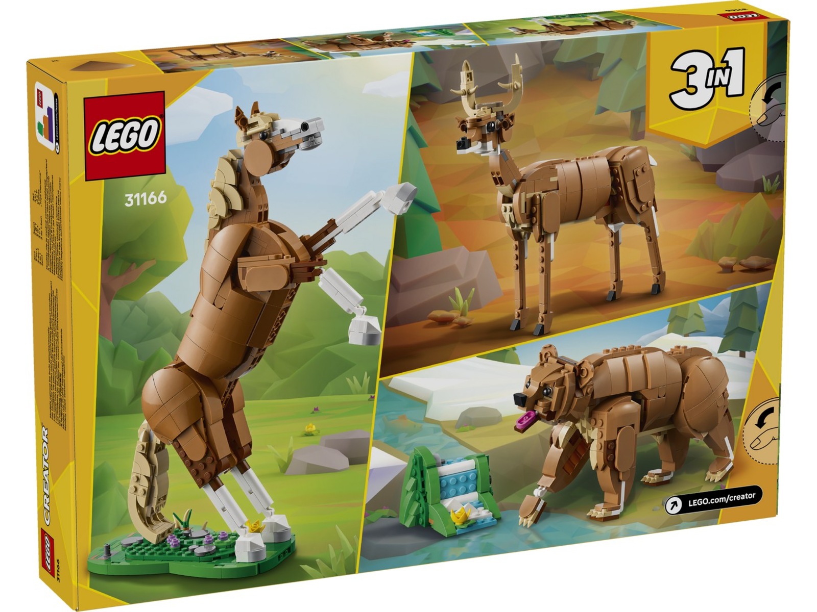 LEGO Creator 31166 vacker häst LEGO
