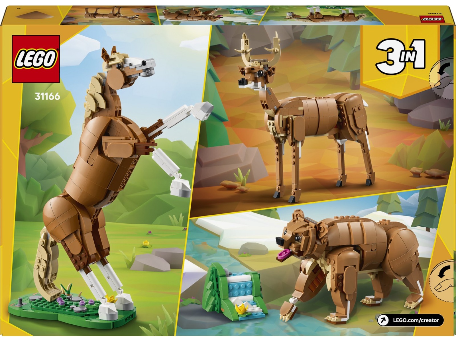 LEGO Creator 31166 vacker häst LEGO