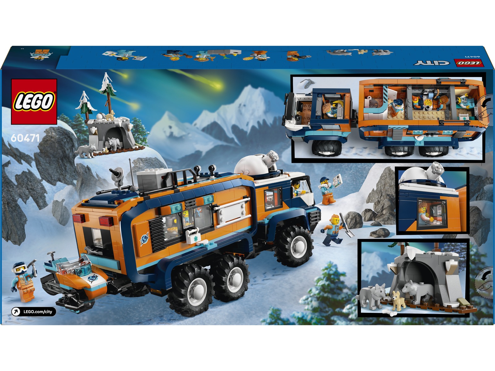 LEGO City polarforskarnas laboratoriefordon 60471 LEGO