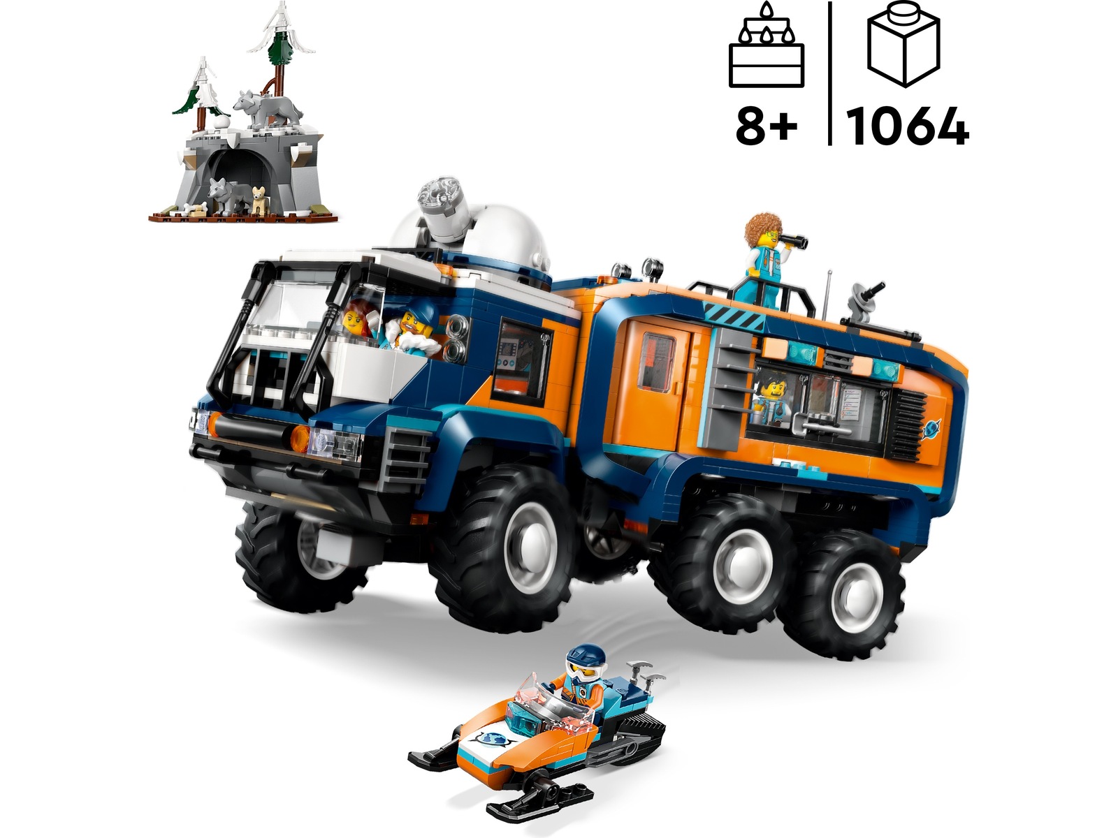 LEGO City polarforskarnas laboratoriefordon 60471 LEGO
