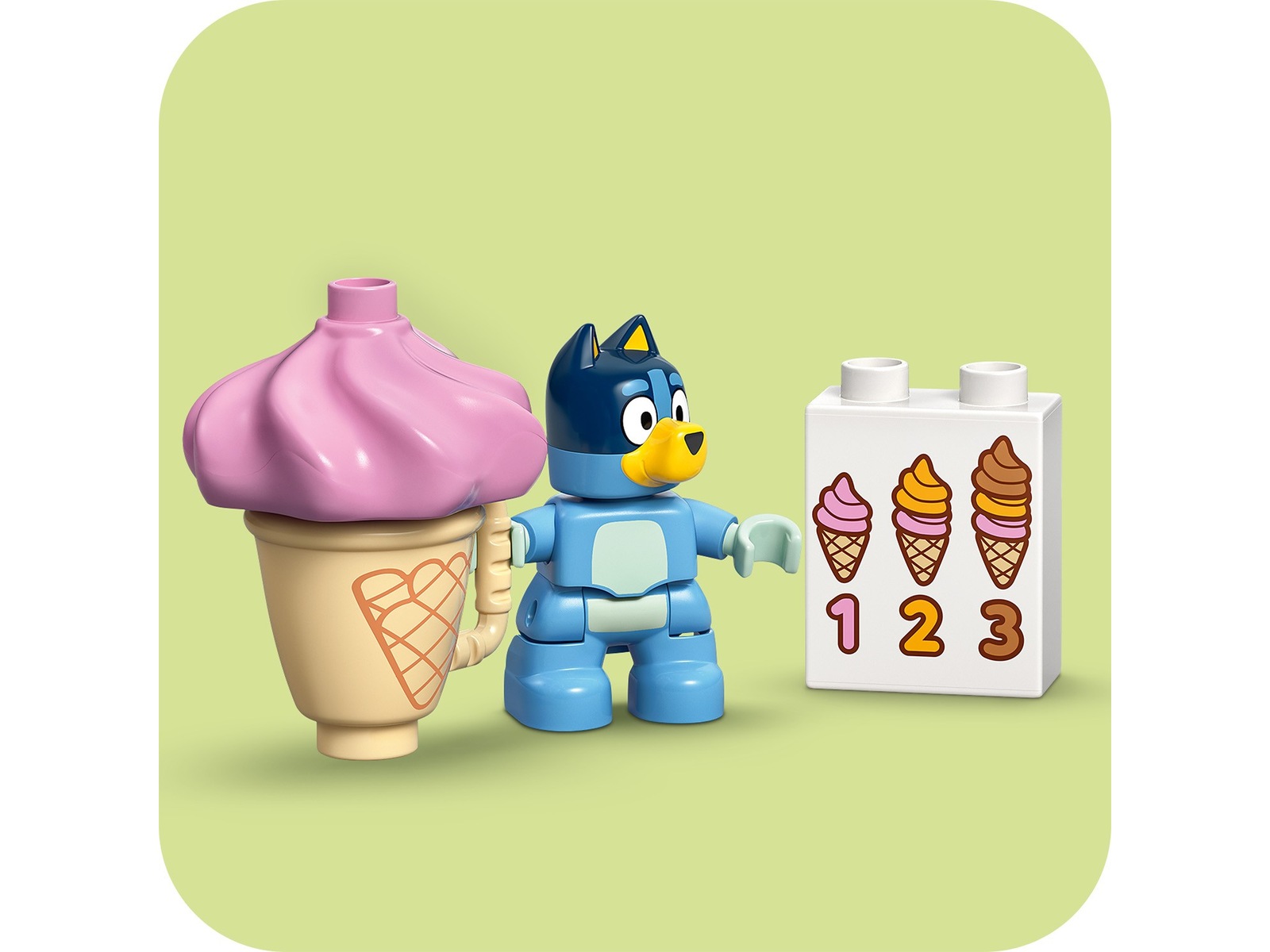 LEGO DUPLO Bluey glassutflykt med Bluey 10458 LEGO