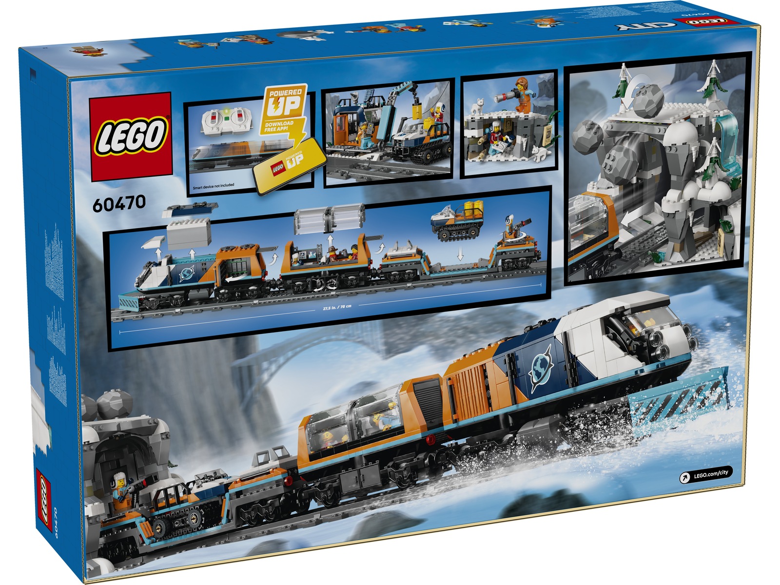 LEGO City polarexpeditionens expresståg 60470 LEGO