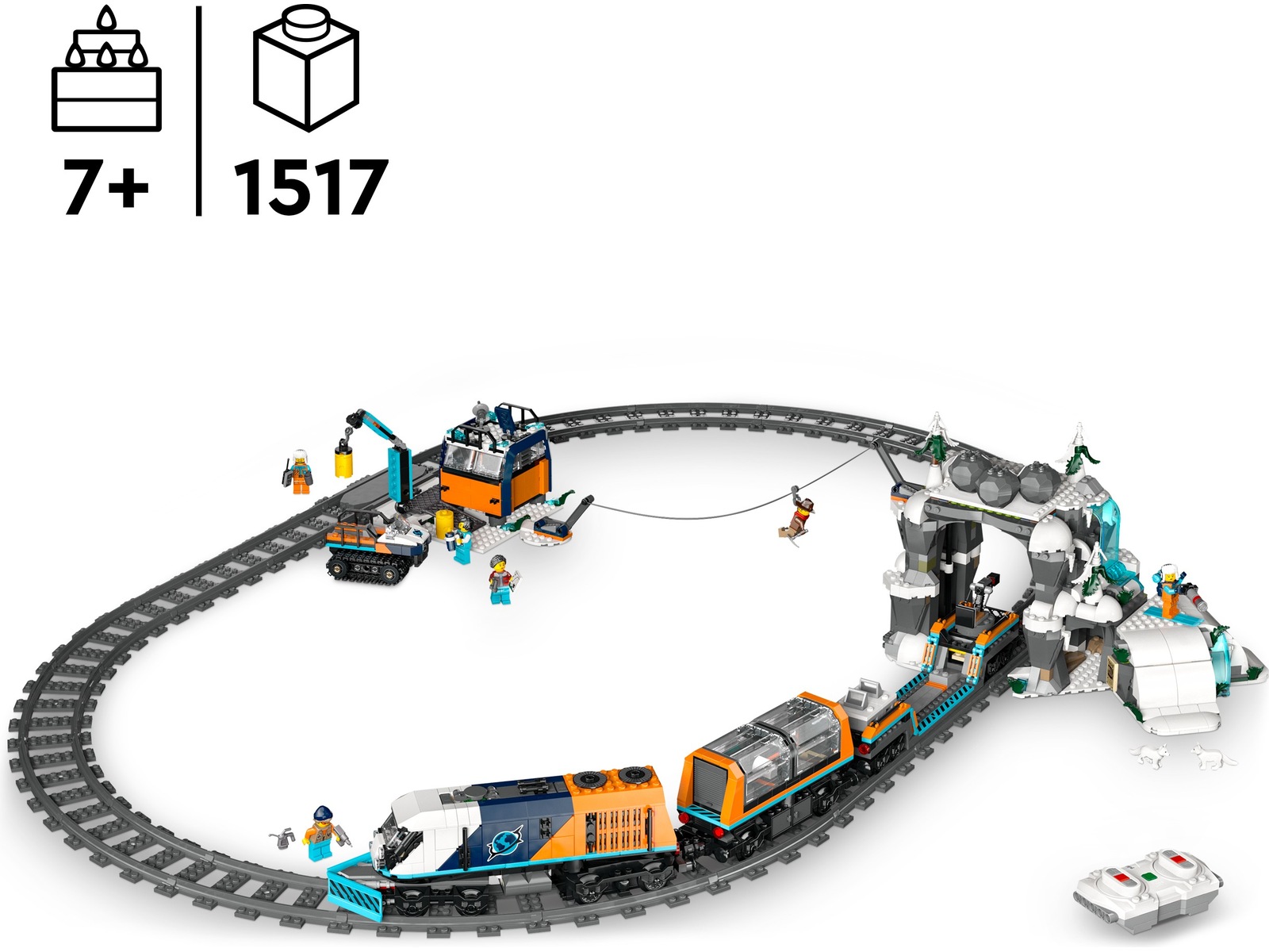 LEGO City polarexpeditionens expresståg 60470 LEGO