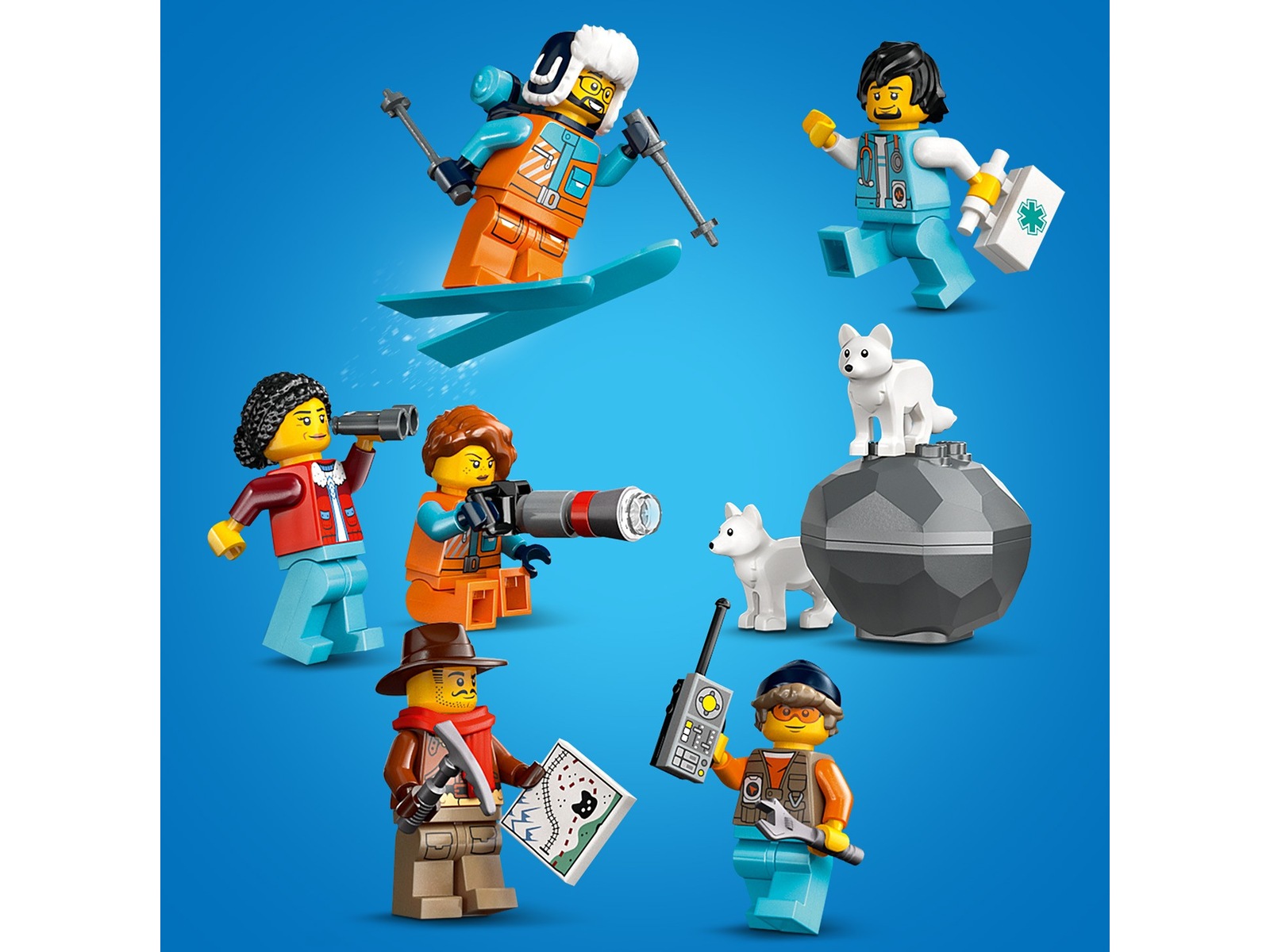LEGO City polarexpeditionens expresståg 60470 LEGO