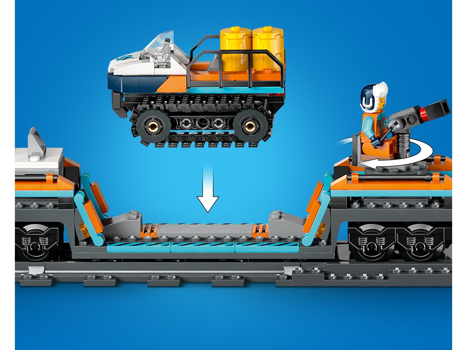 LEGO City polarexpeditionens expresståg 60470 LEGO