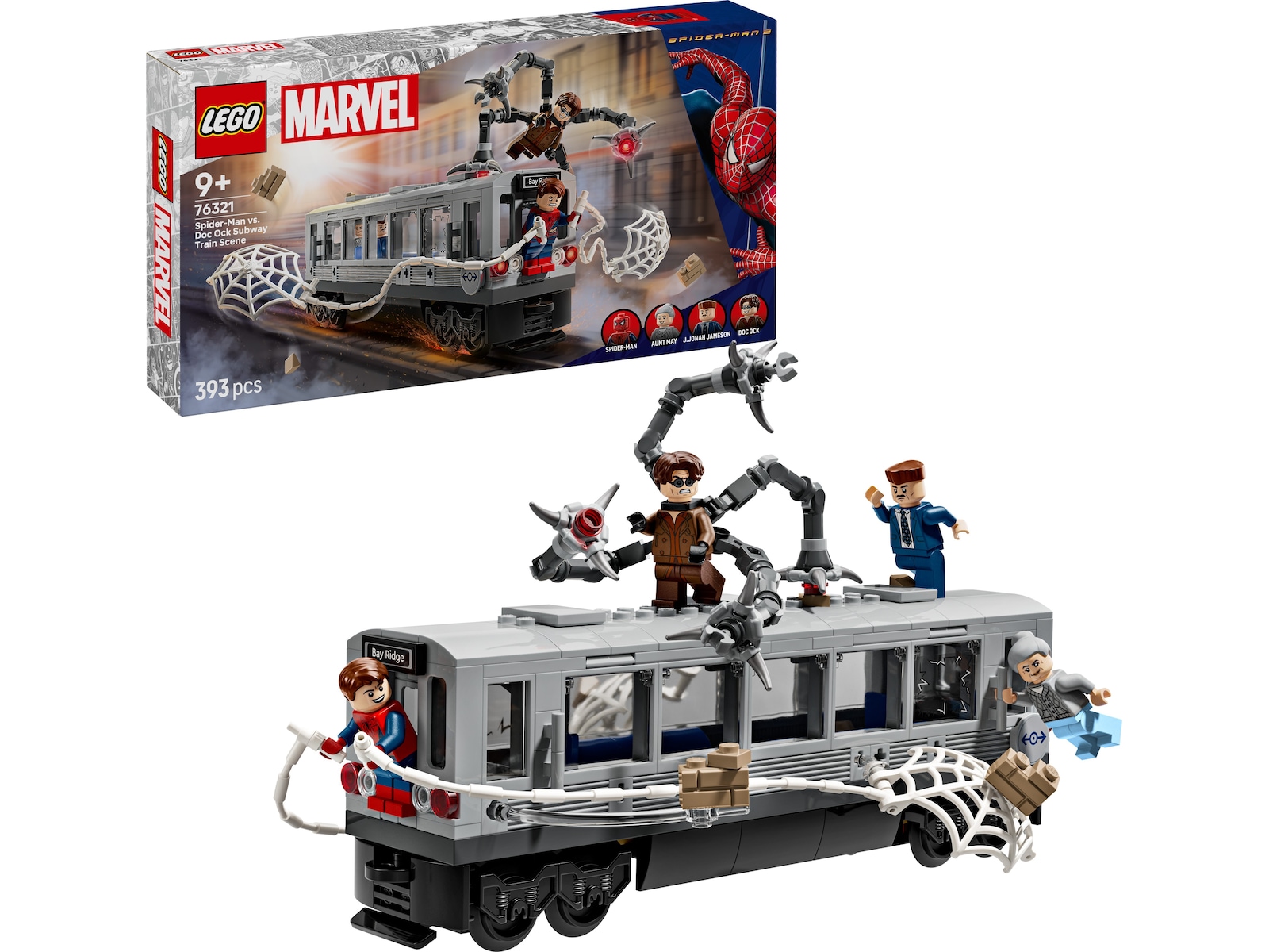 LEGO Super Heroes Spider-Man mot Doc Ock: tunnelbanescenen 76321 LEGO