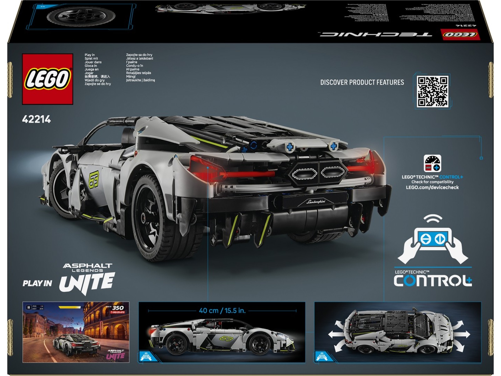 LEGO Technic Lamborghini Revuelto supersportbilen 42214 LEGO