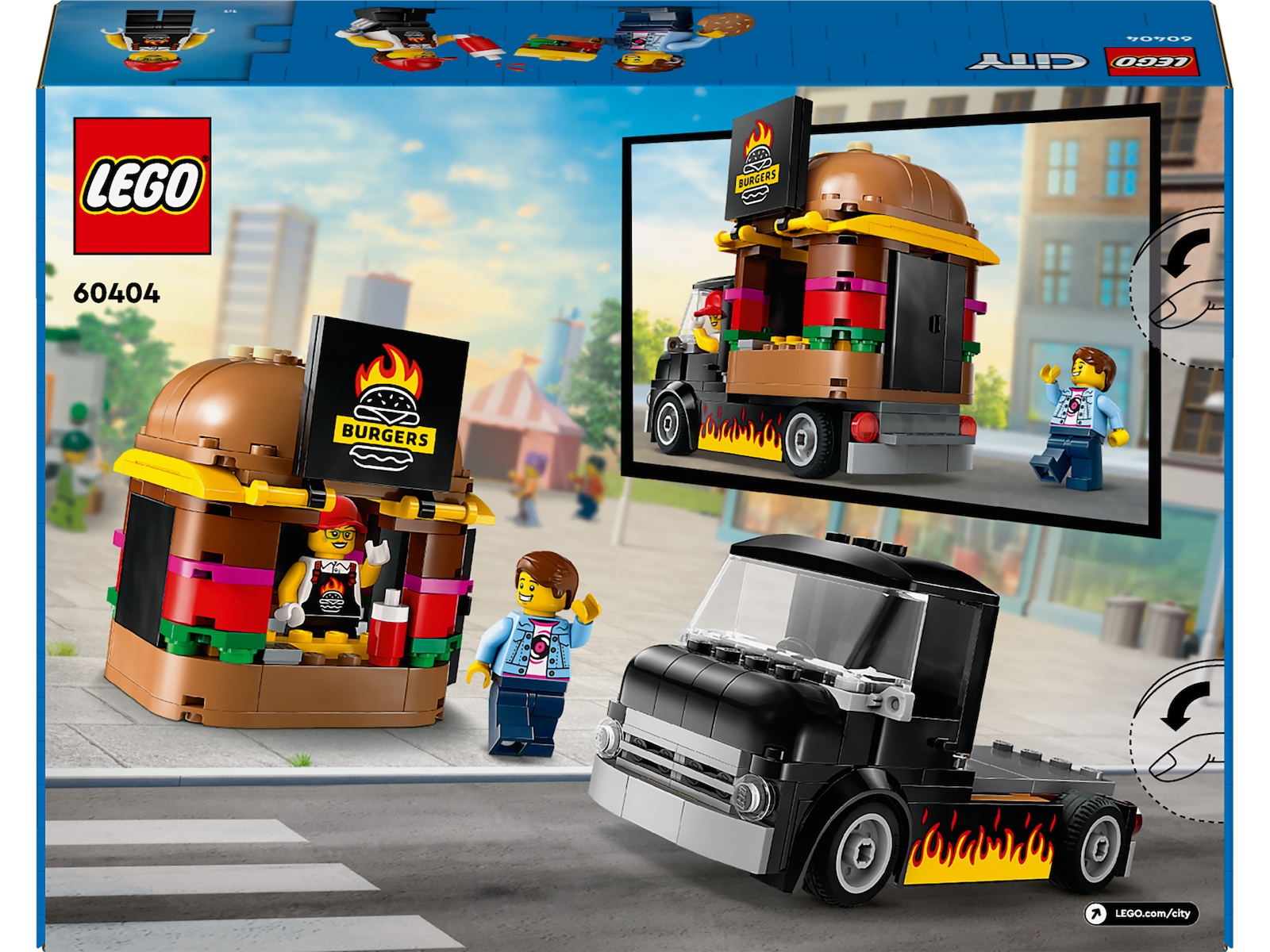 LEGO City Great Vehicles hamburgarbil 60404 LEGO