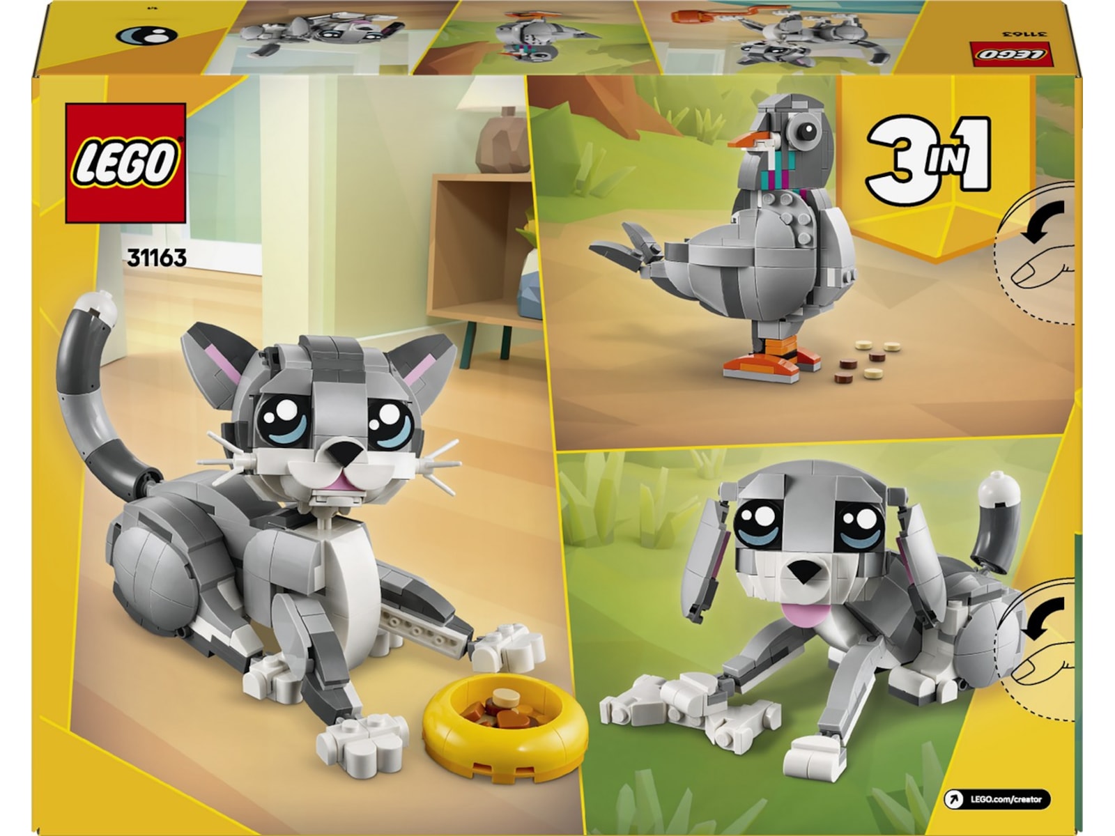 LEGO Creator lekfull katt 31163 LEGO
