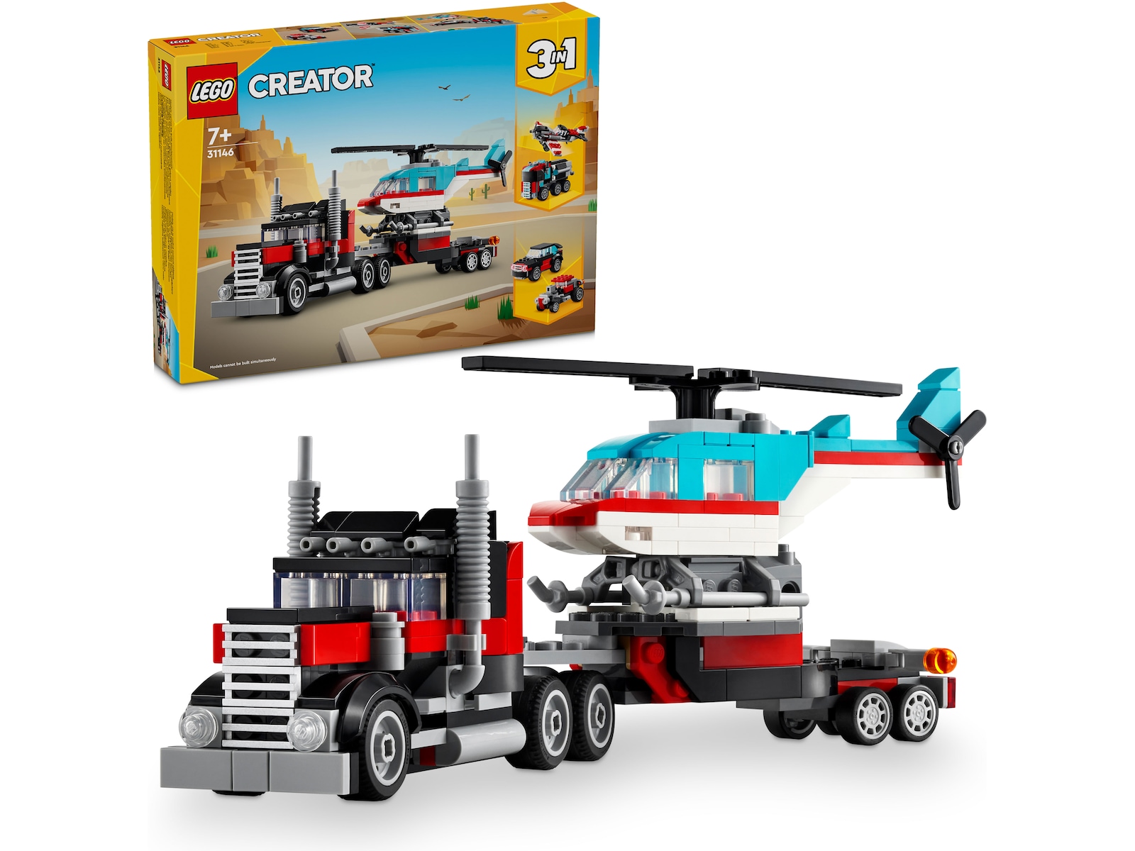 LEGO Creator 31146 flakbil med helikopter LEGO