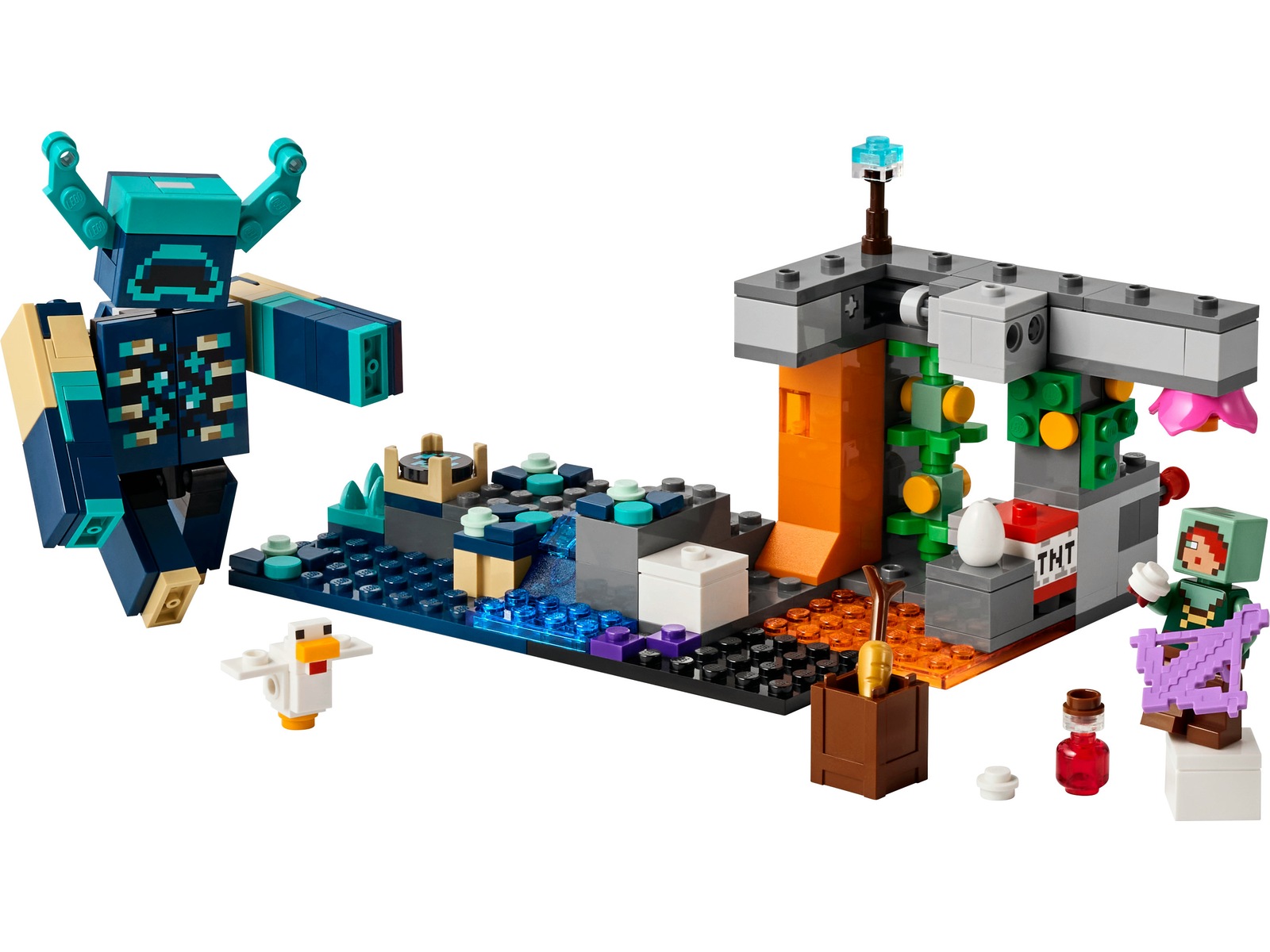 LEGO Minecraft mötet med väktaren 21274 LEGO