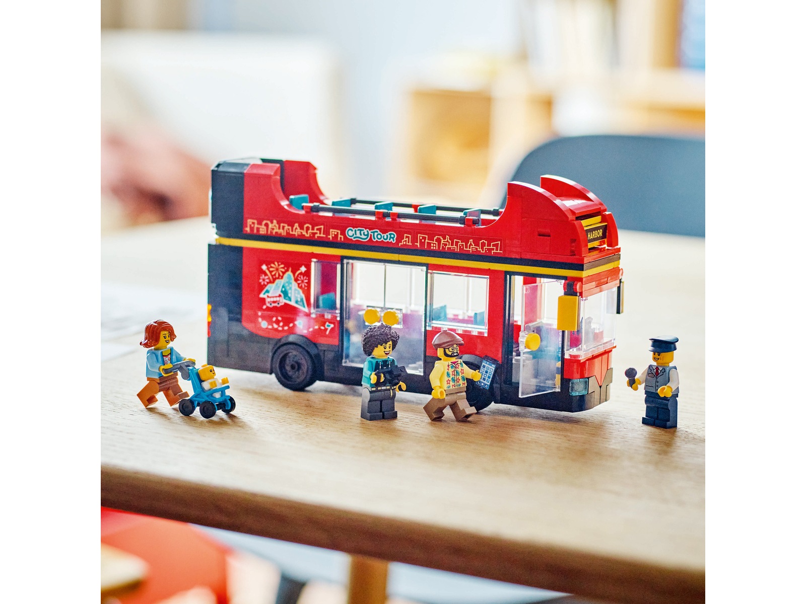 LEGO City 60407 dubbeldäckare för sightseeing (röd) LEGO