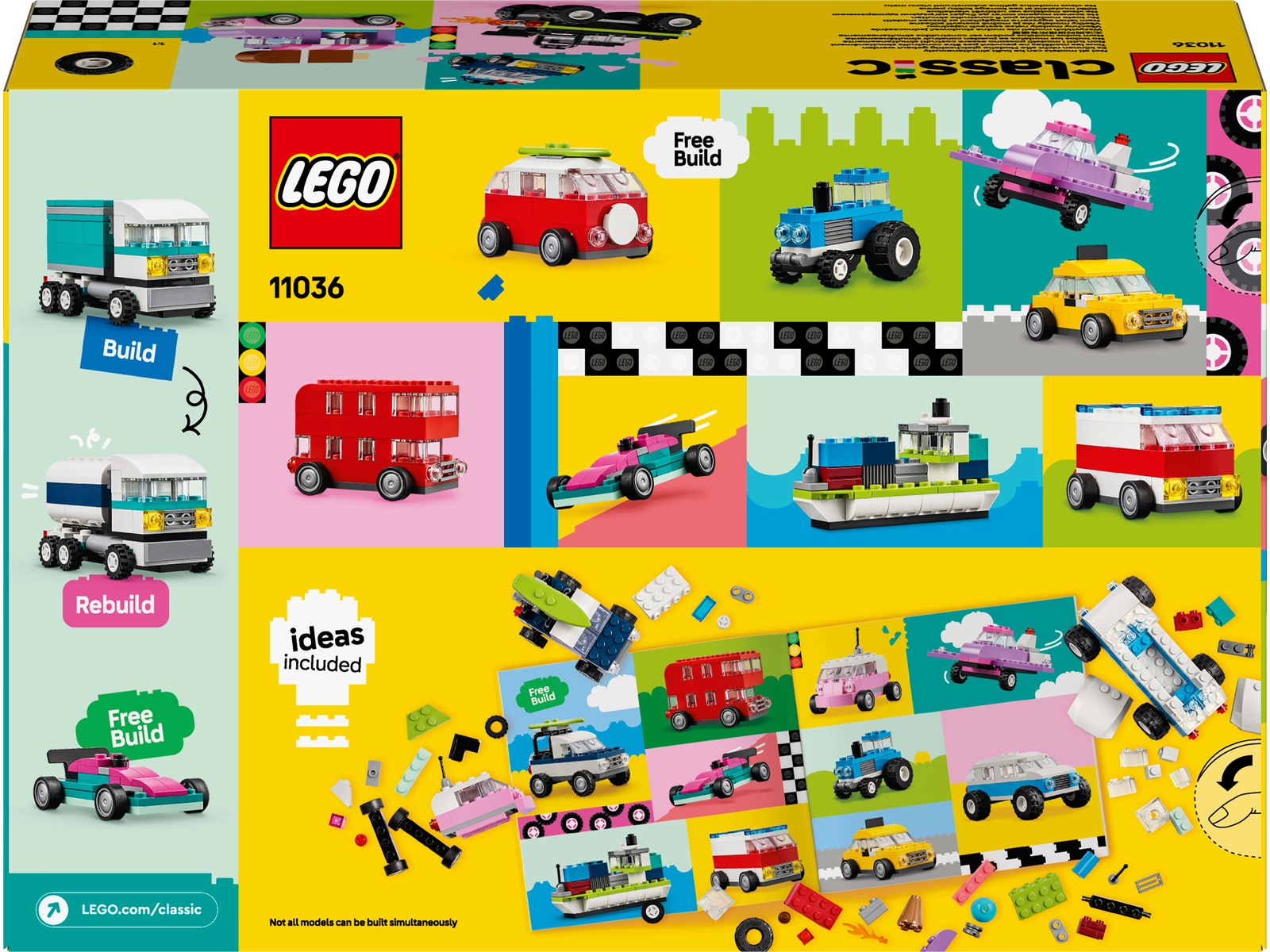 LEGO Classic kreativa fordon 11036 LEGO