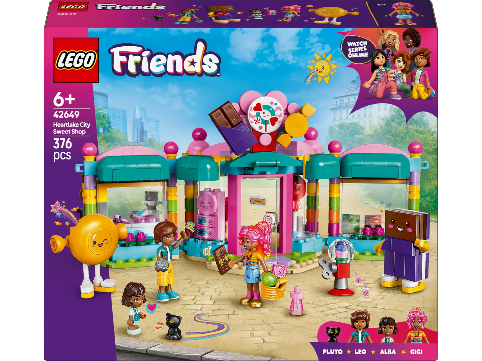 LEGO Friends Heartlake Citys godisbutik 42649 LEGO