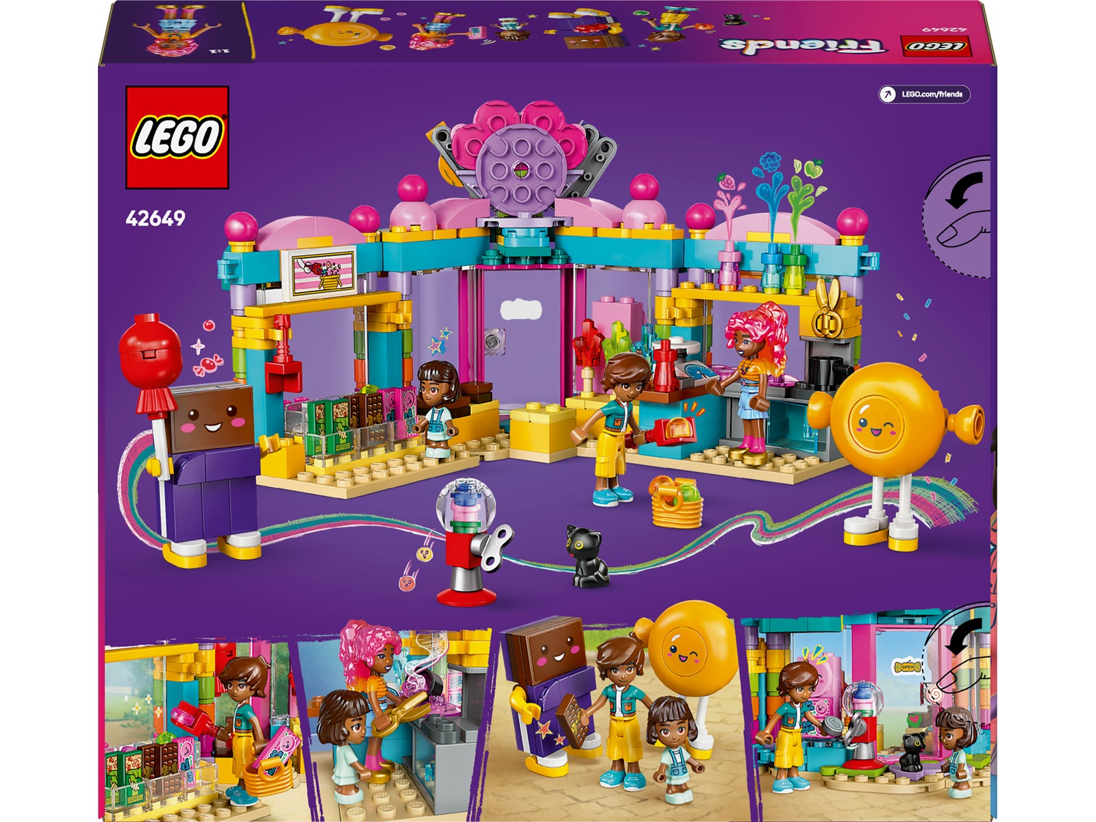 LEGO Friends Heartlake Citys godisbutik 42649 LEGO