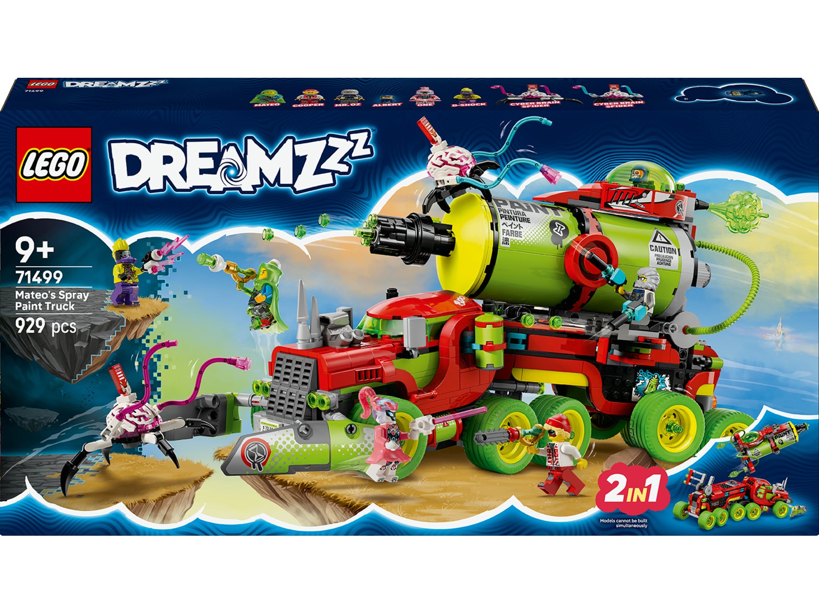 LEGO DREAMZzz Mateos spraymålningsbil 71499 LEGO