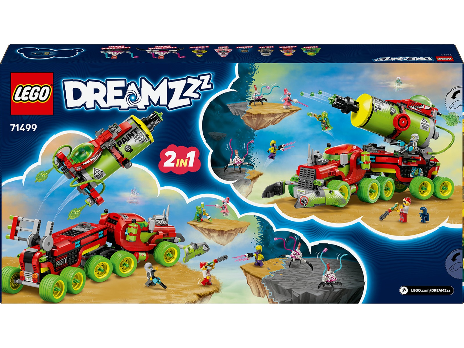 LEGO DREAMZzz Mateos spraymålningsbil 71499 LEGO