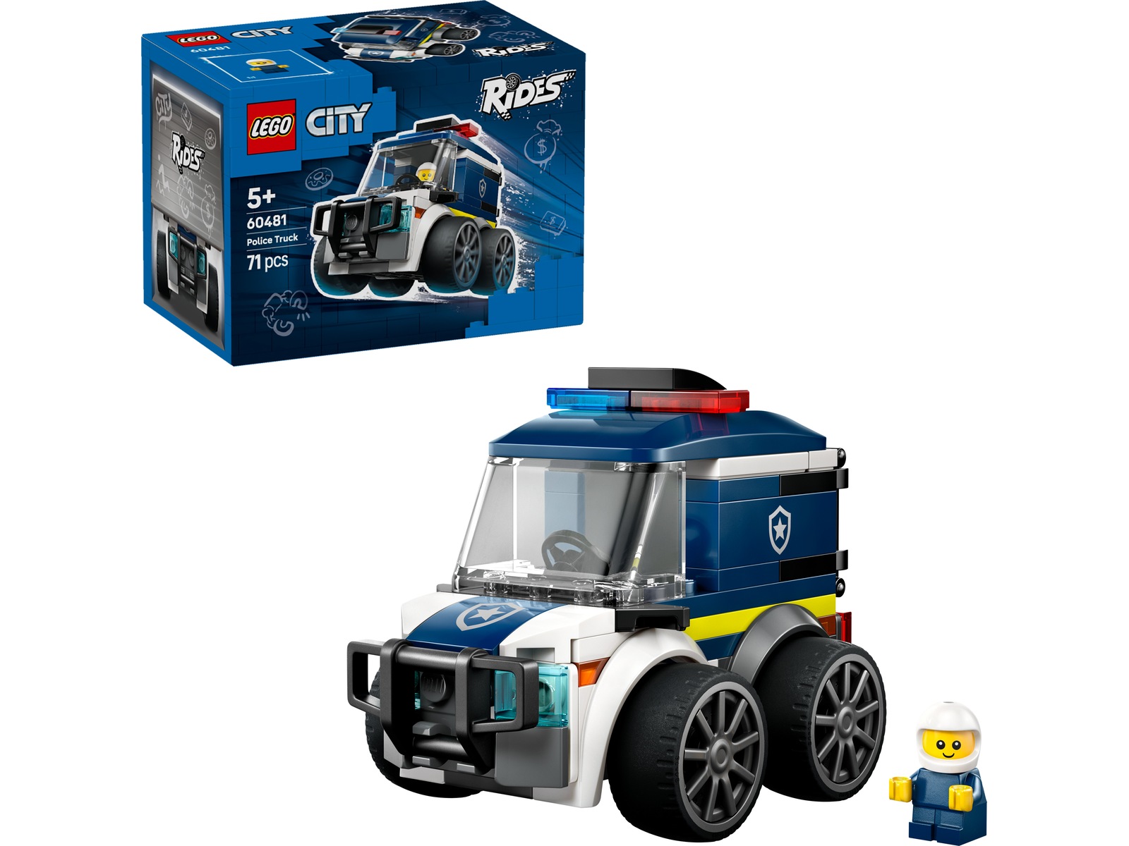 LEGO City 60481 fordon - polisbil LEGO