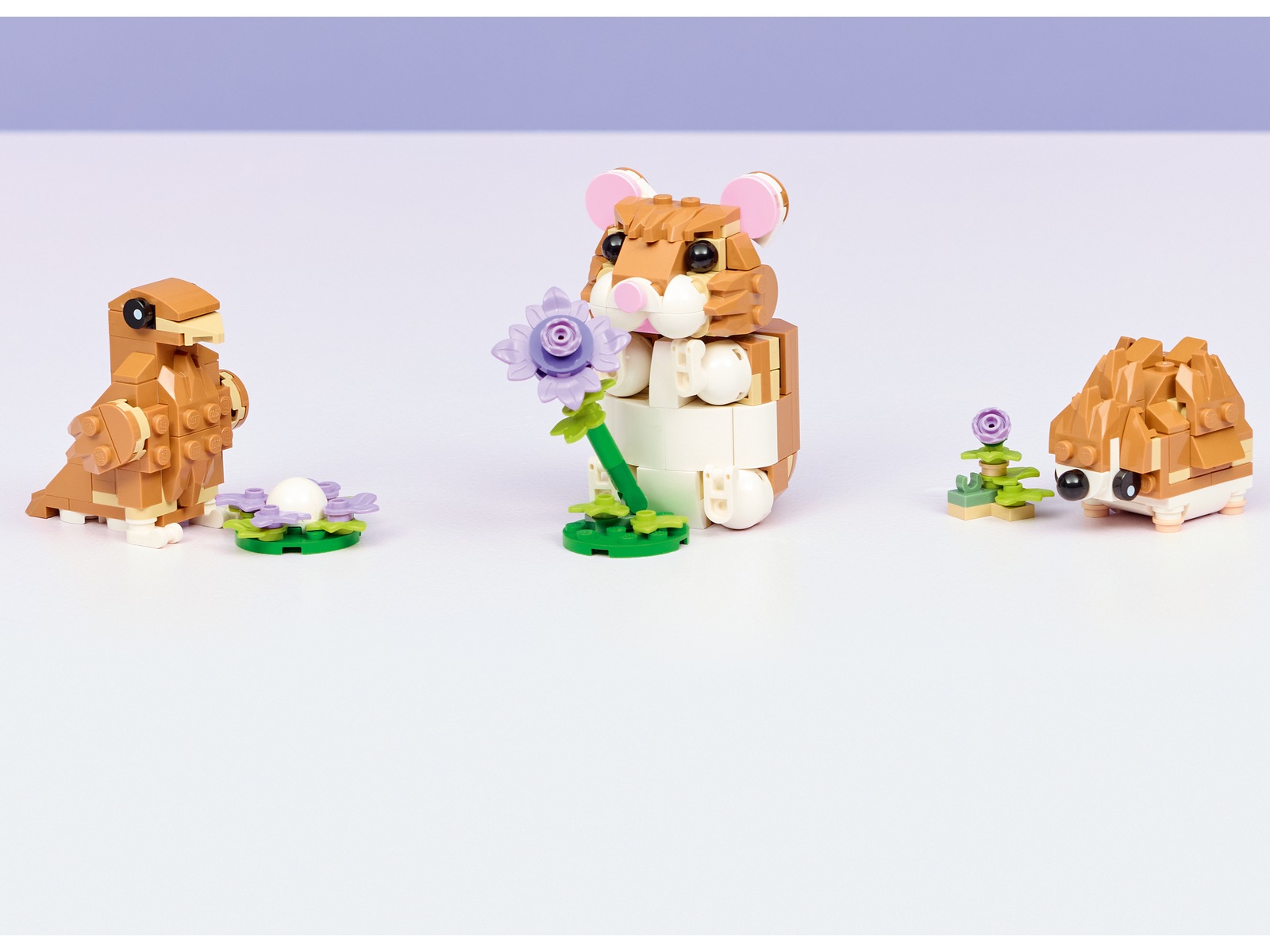 LEGO Creator söt hamster med blomma 31376 LEGO