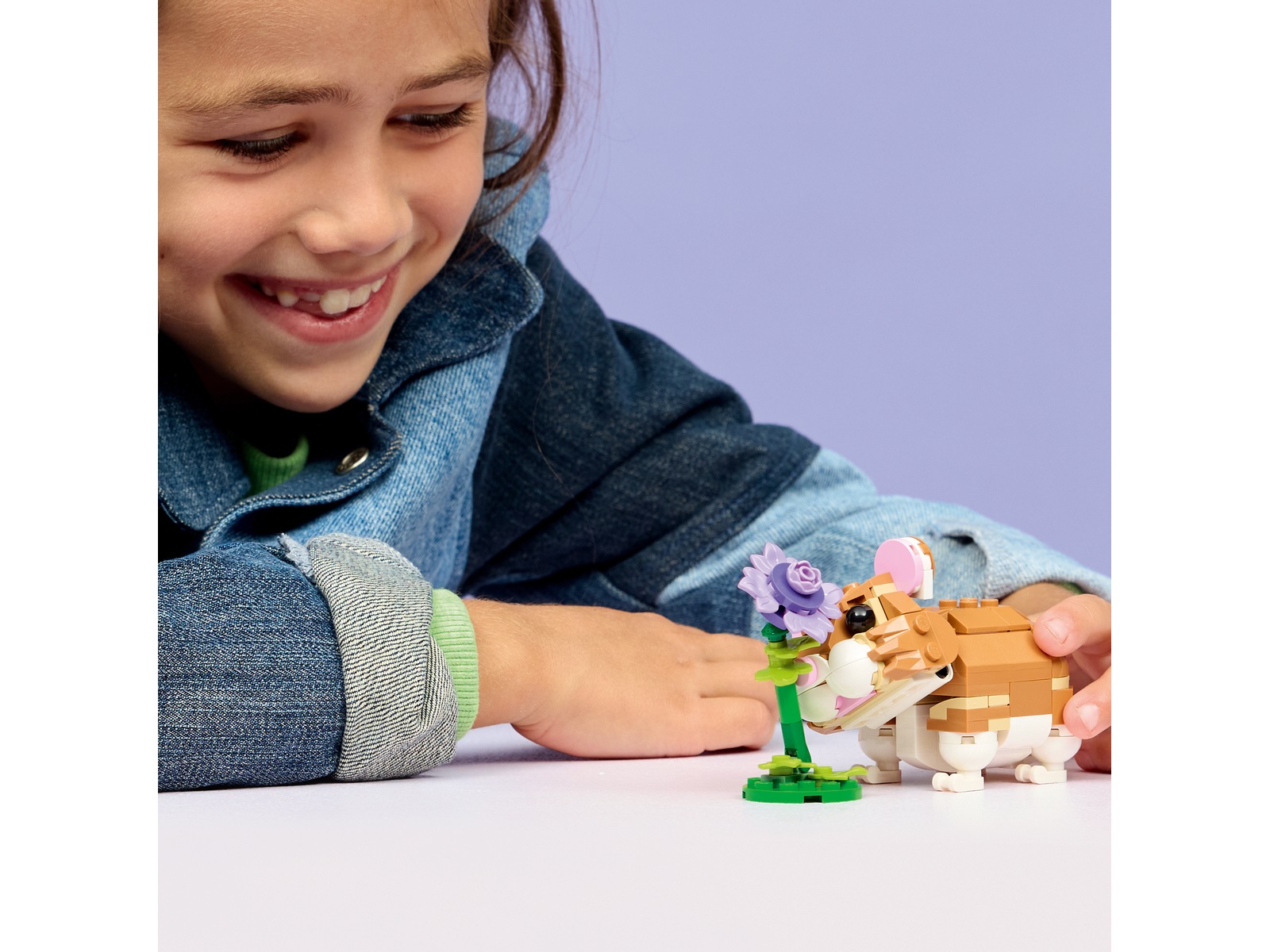 LEGO Creator söt hamster med blomma 31376 LEGO