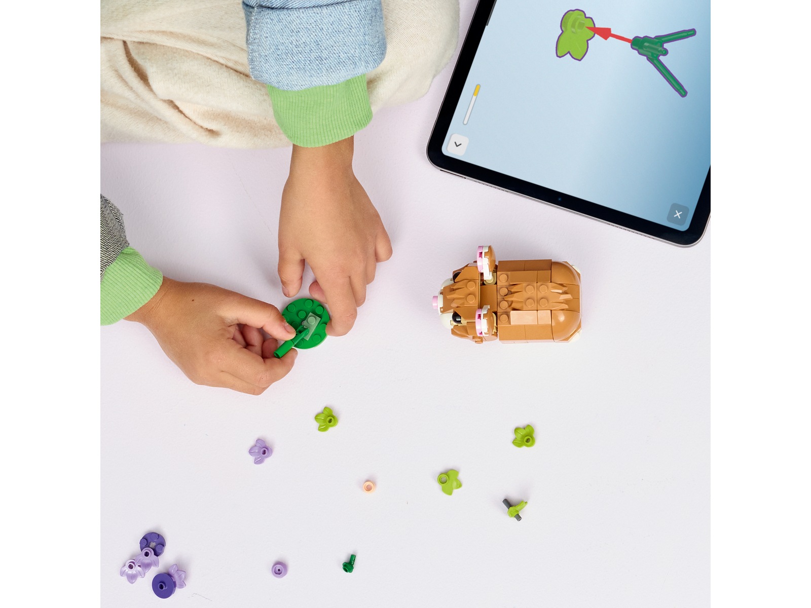LEGO Creator söt hamster med blomma 31376 LEGO