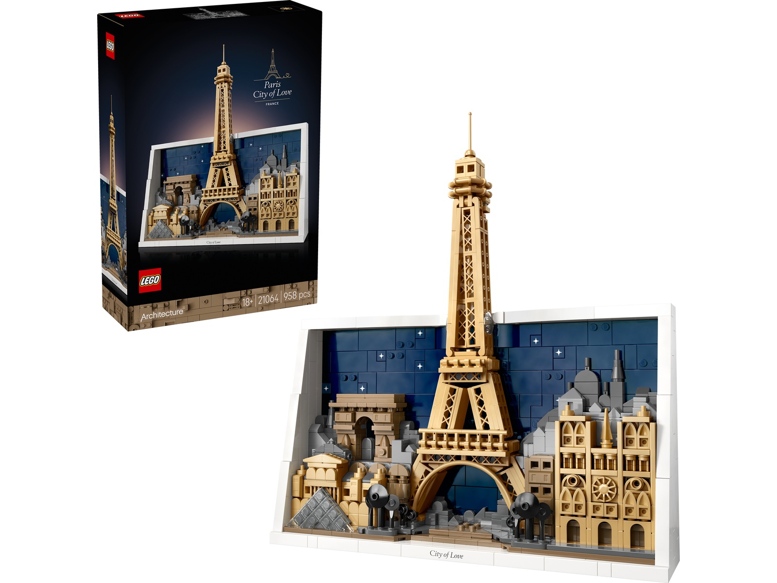 LEGO Architecture Paris – kärlekens stad 21064 LEGO