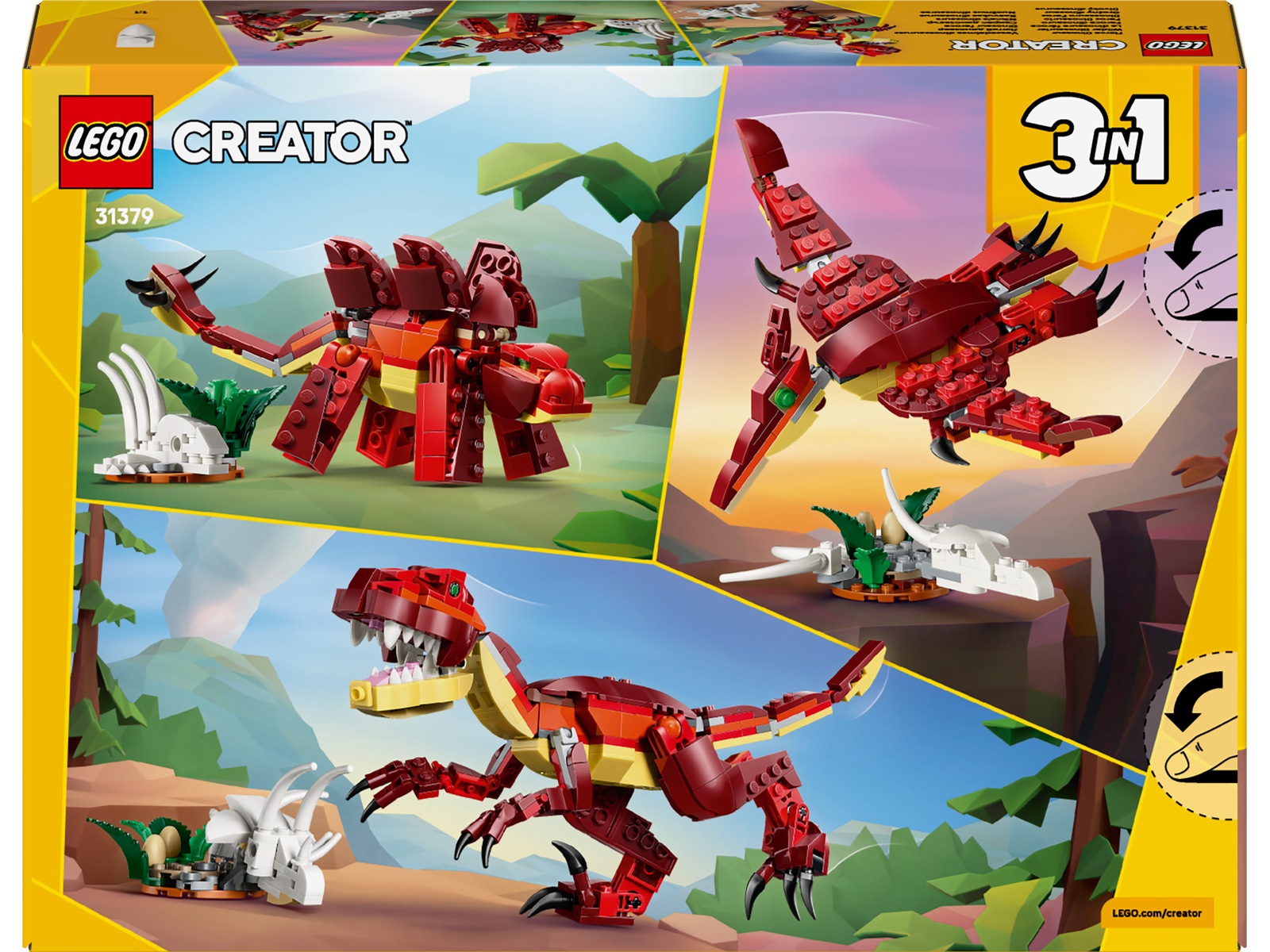LEGO Creator vildsint dinosaurie 31379 LEGO