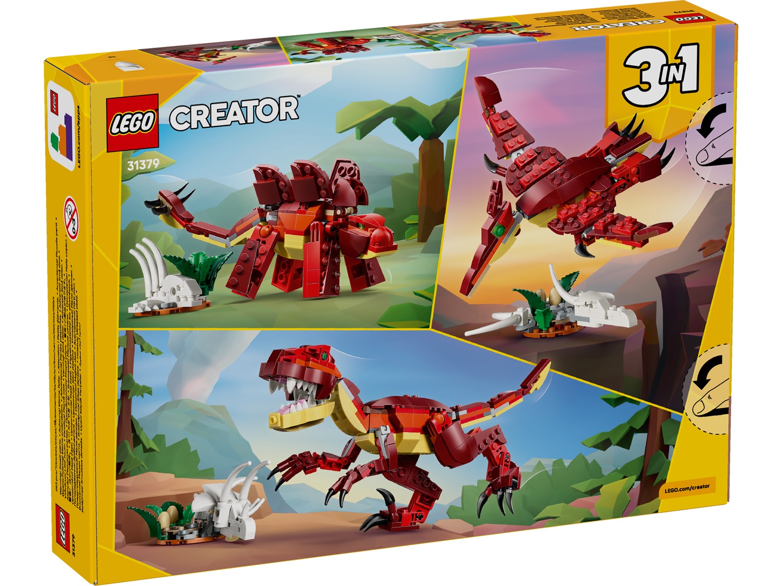 LEGO Creator vildsint dinosaurie 31379 LEGO