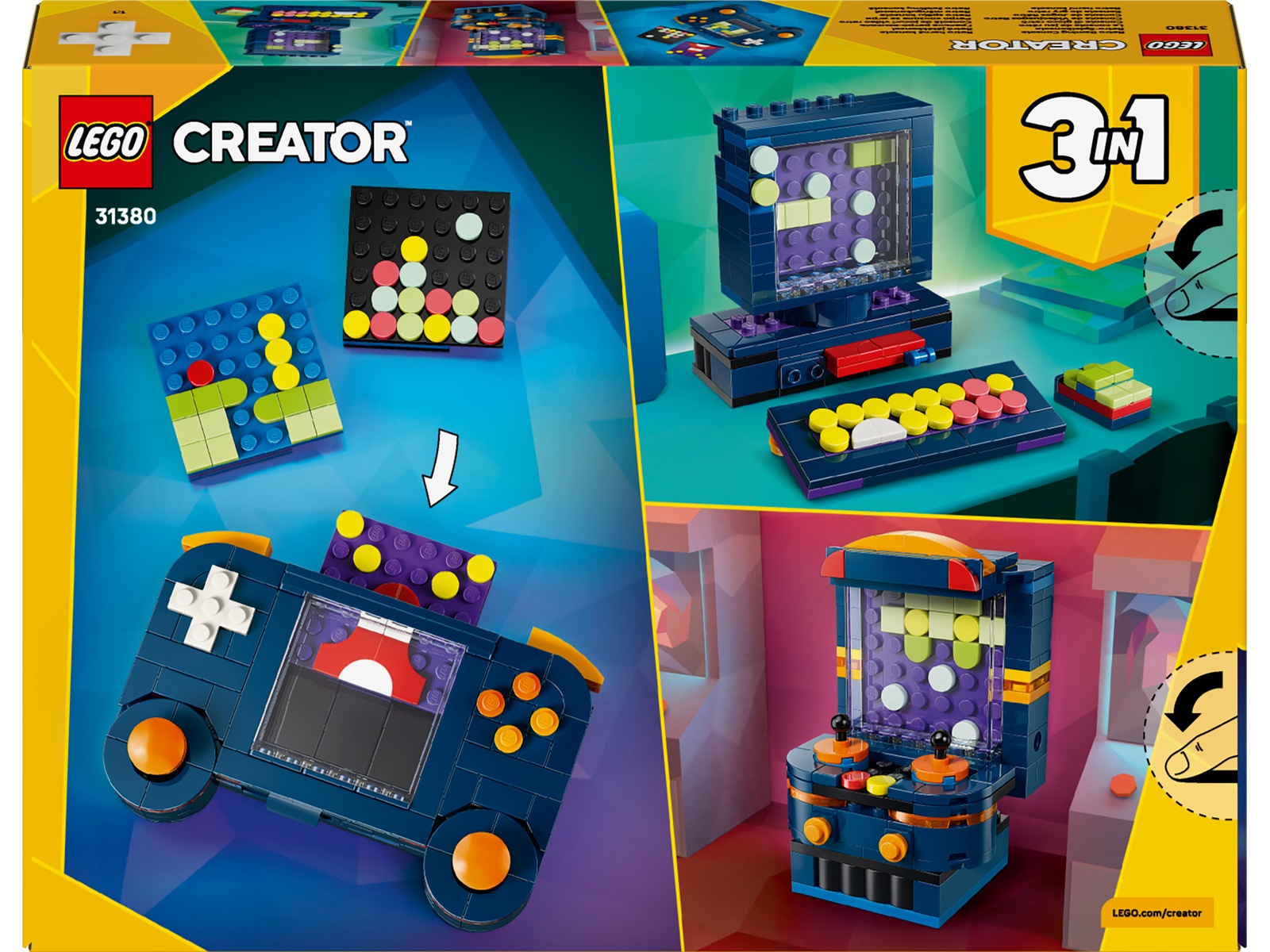 LEGO Creator spelkonsol i retrostil 31380 LEGO
