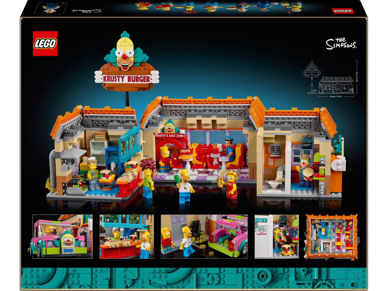 LEGO Icons The Simpsons: Krustyburger 10352 LEGO