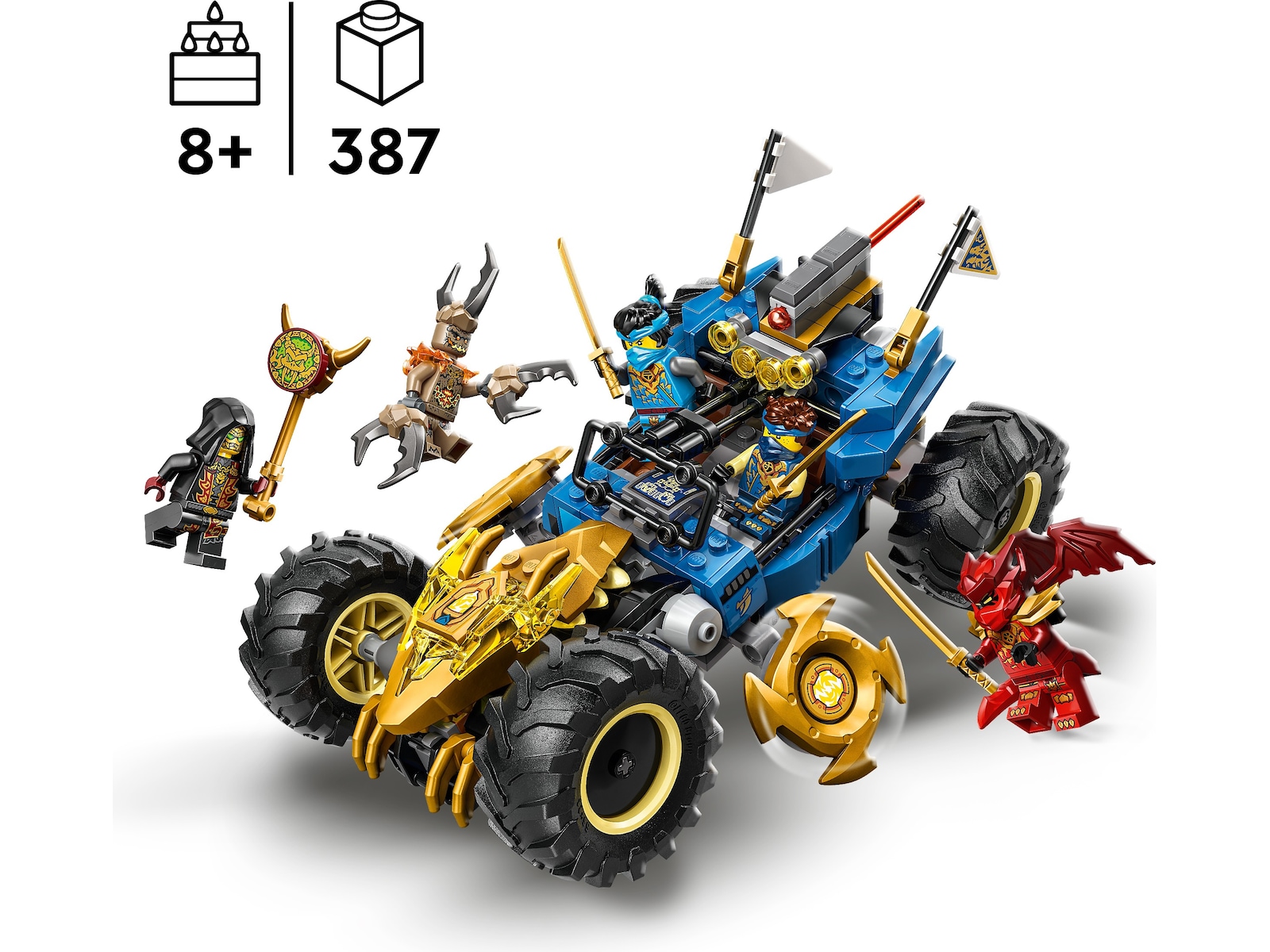 LEGO Ninjago Jays förvandlingsfordon 71856 LEGO