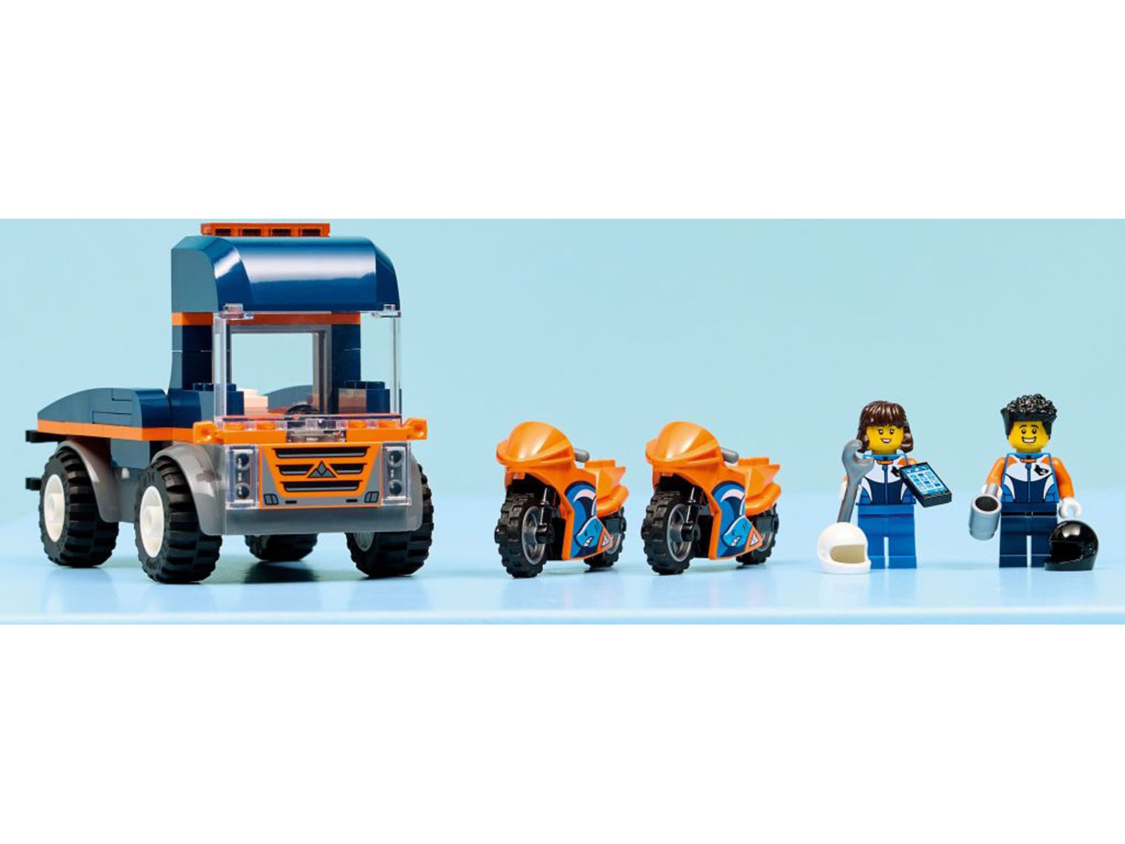 LEGO City Great Vehicles motorcykeltransport 60491 LEGO