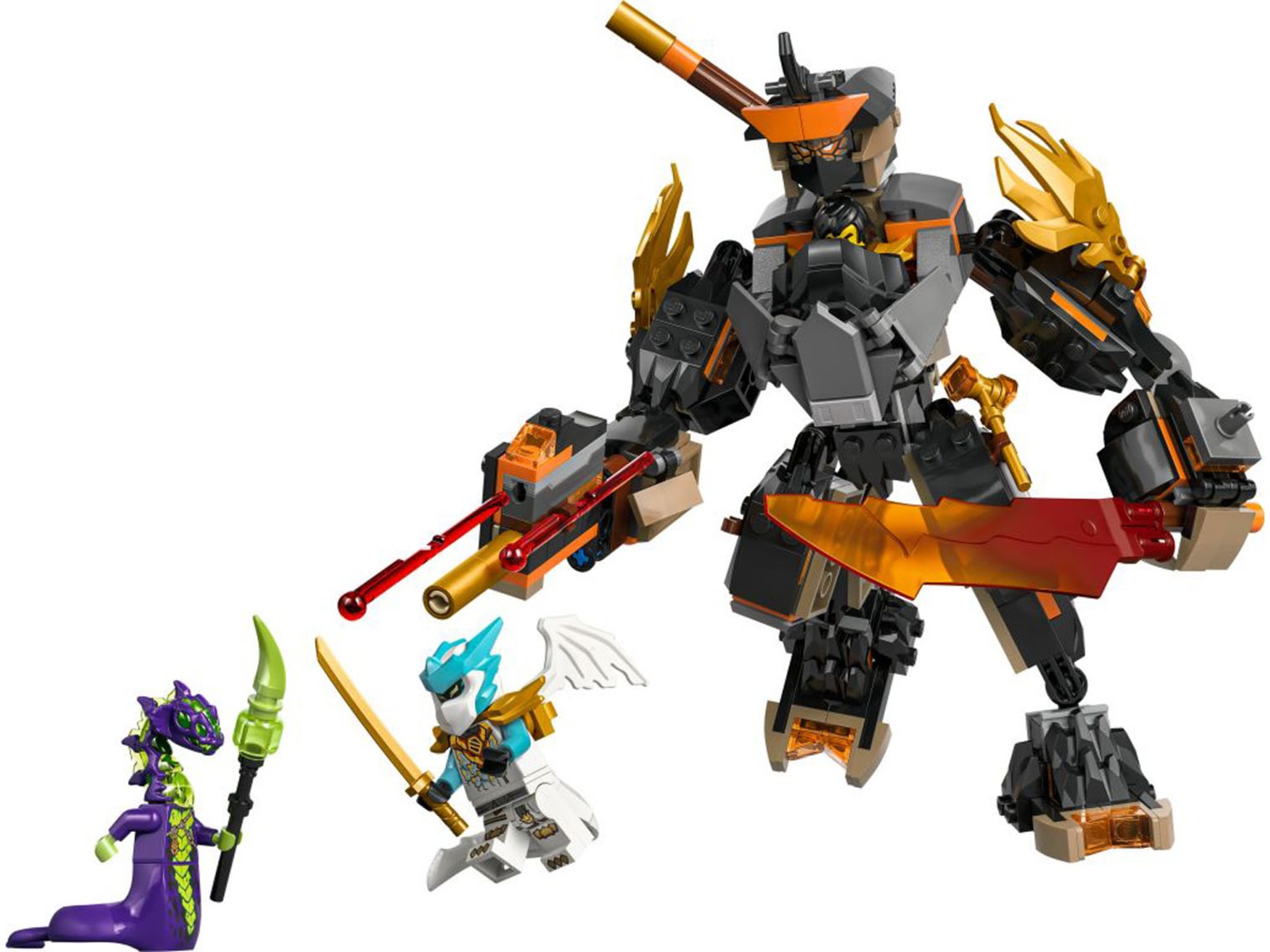 LEGO Ninjago Coles uppdragsrobot och Drak-Zane 71854 LEGO