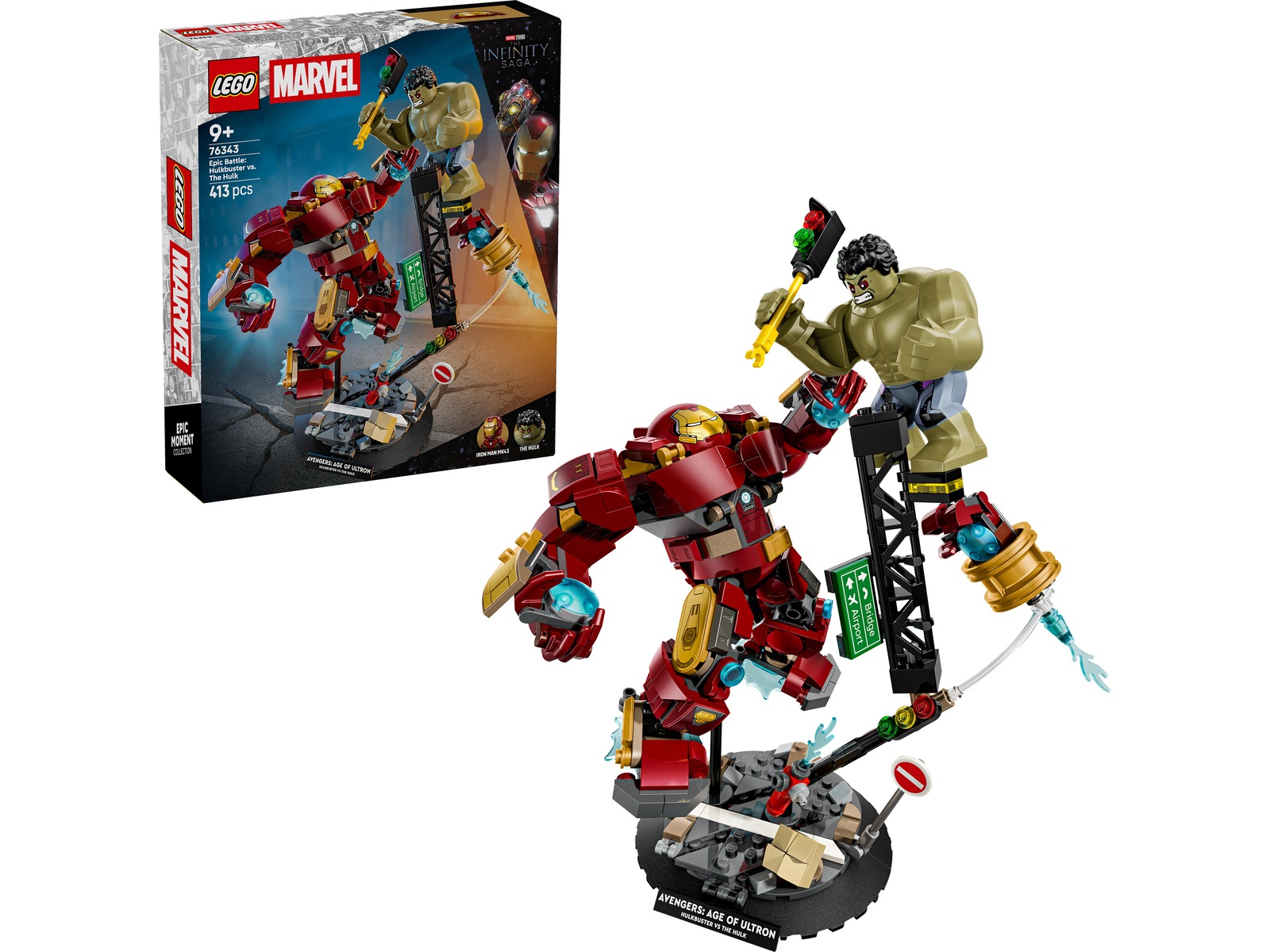LEGO Super Heroes Marvel episk strid: Hulkbuster mot Hulk 76343 LEGO