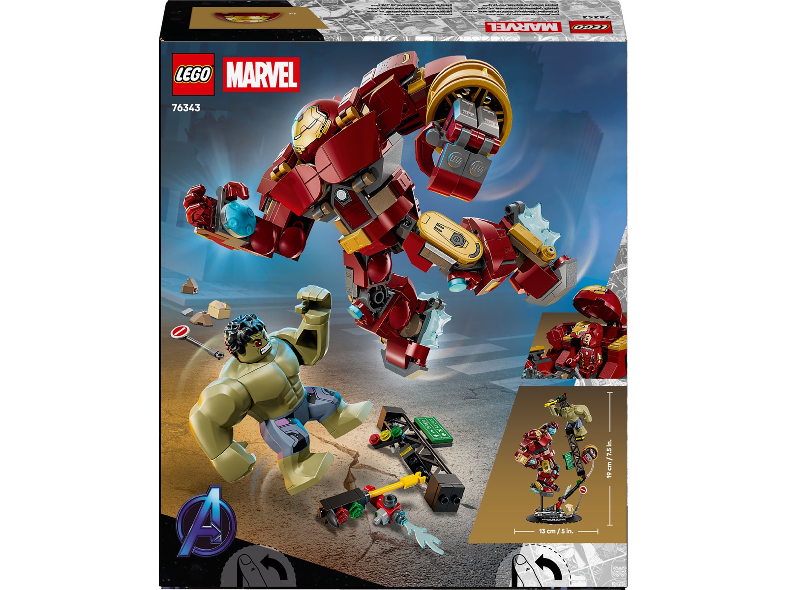 LEGO Super Heroes Marvel episk strid: Hulkbuster mot Hulk 76343 LEGO