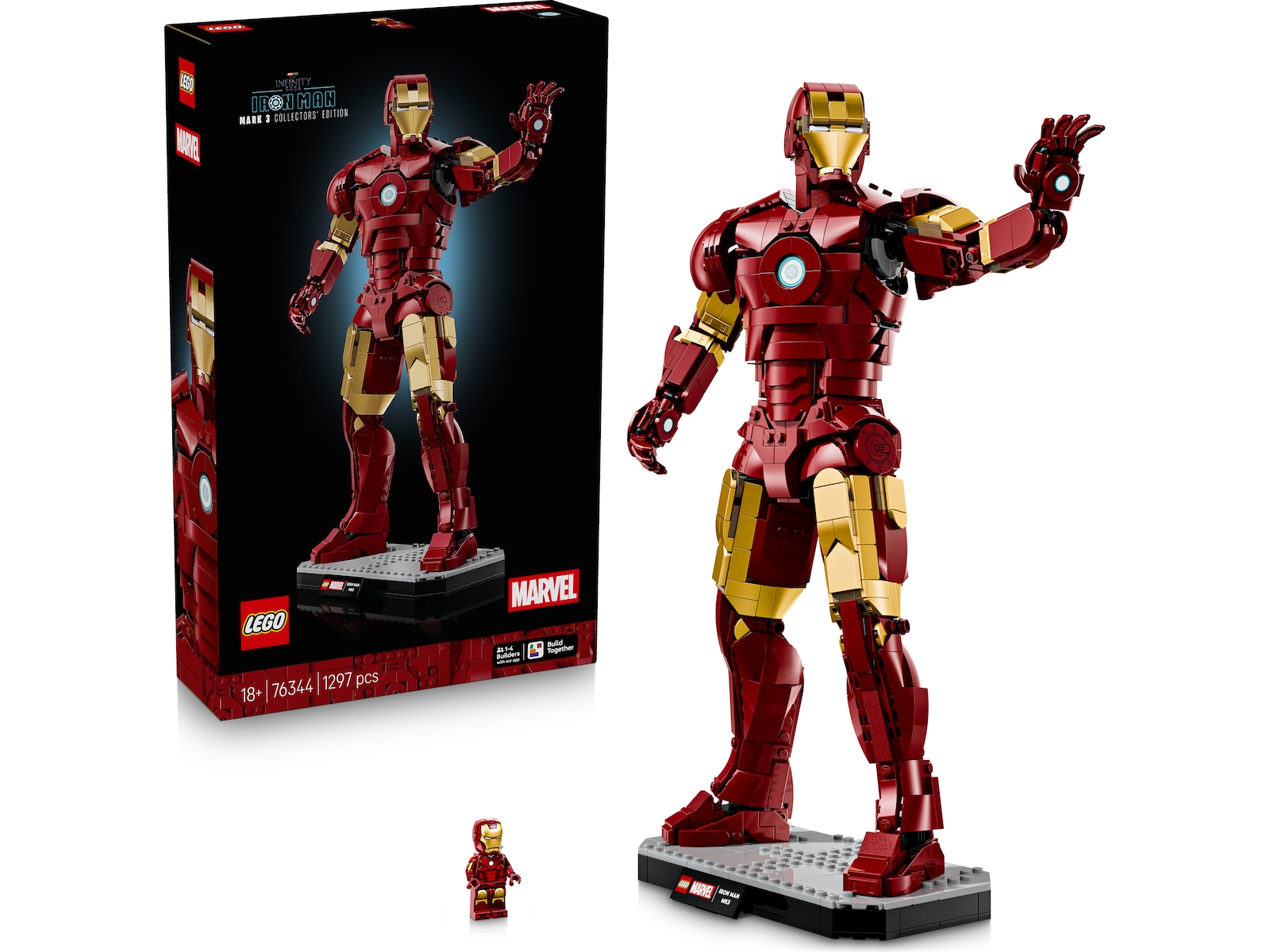 LEGO Super Heroes Marvel Iron Man Mark 3 – samlarutgåva 76344 LEGO